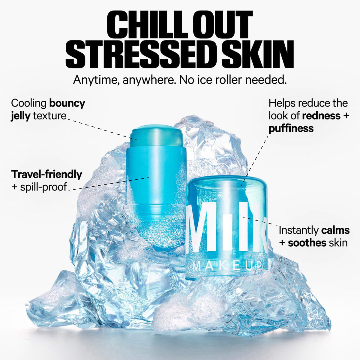 Milk Makeup Hydrating + Brightening Skincare Jelly Gift Set – packaging and label