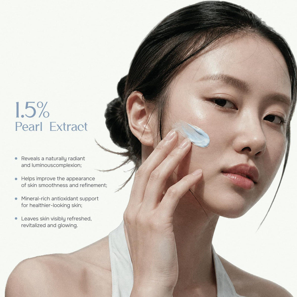 NUNA Double Phase Hydration Cream - Multi-Hyaluronic Acid, Ceramide NP, Camellia Japonica Oil & Extract, Ectoin, Madecas