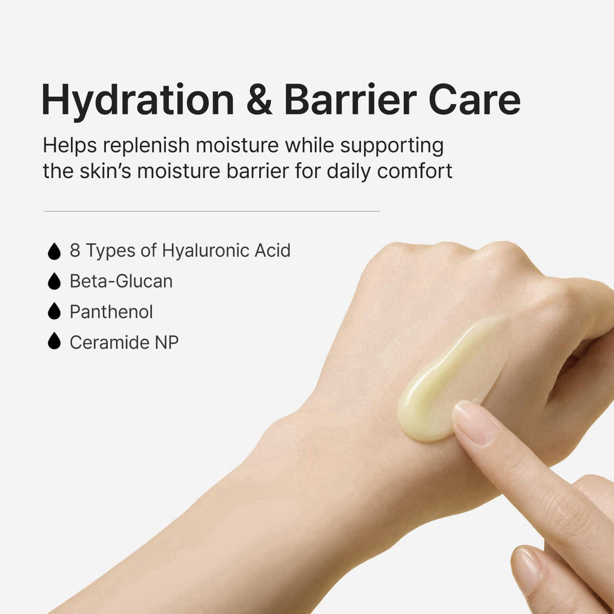 bonkorea CITYROVER Skin Booster Cream with Vitamin C, 8 Hyaluronic Acids, Ceramide & Beta Glucan, Hydrating Face Moistur