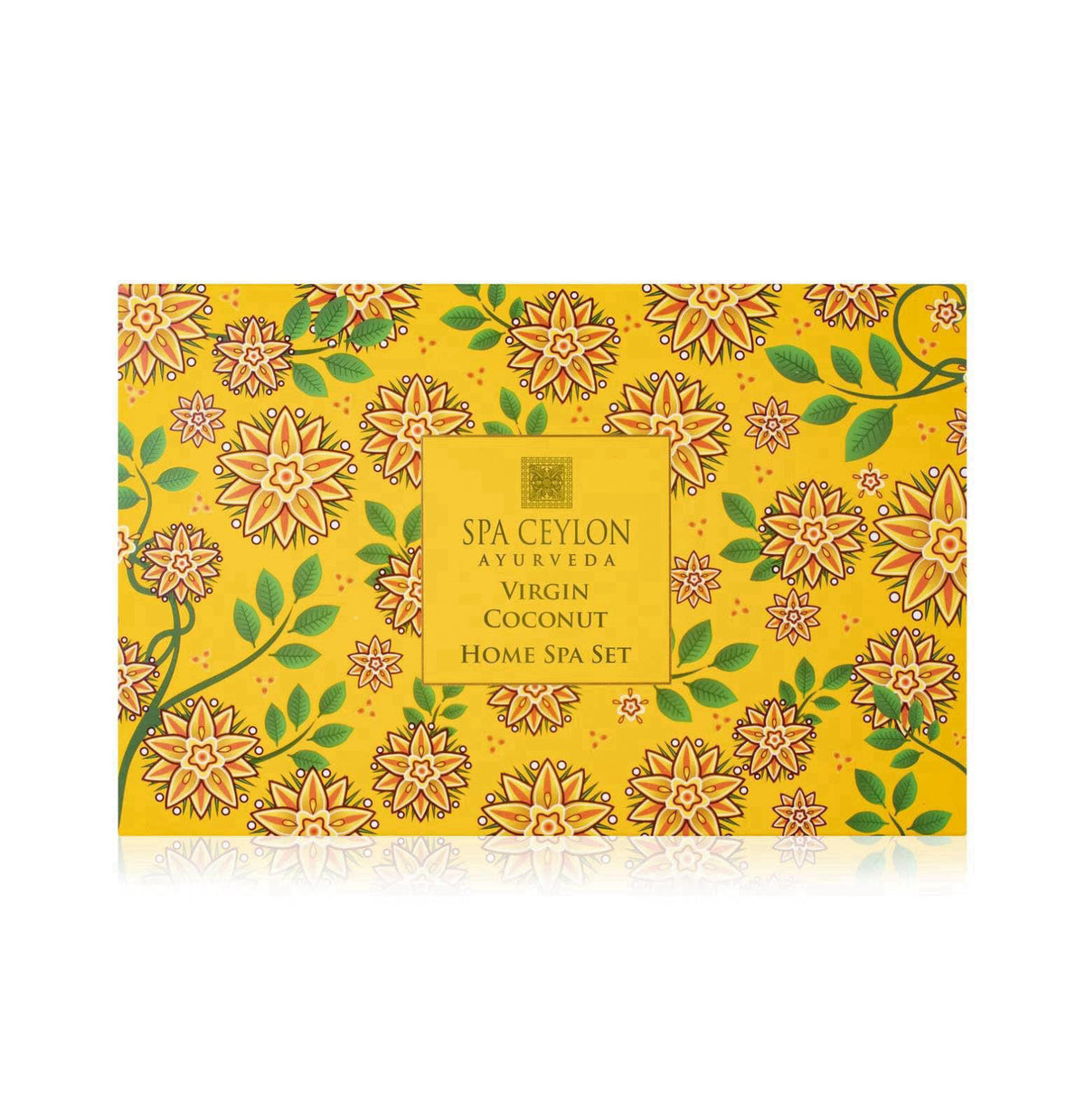 Spa Ceylon Virgin Coconut Home Spa Set | Body Care Set & Mini Travel Bag | Pamper Gift | Organic Bath Products – product