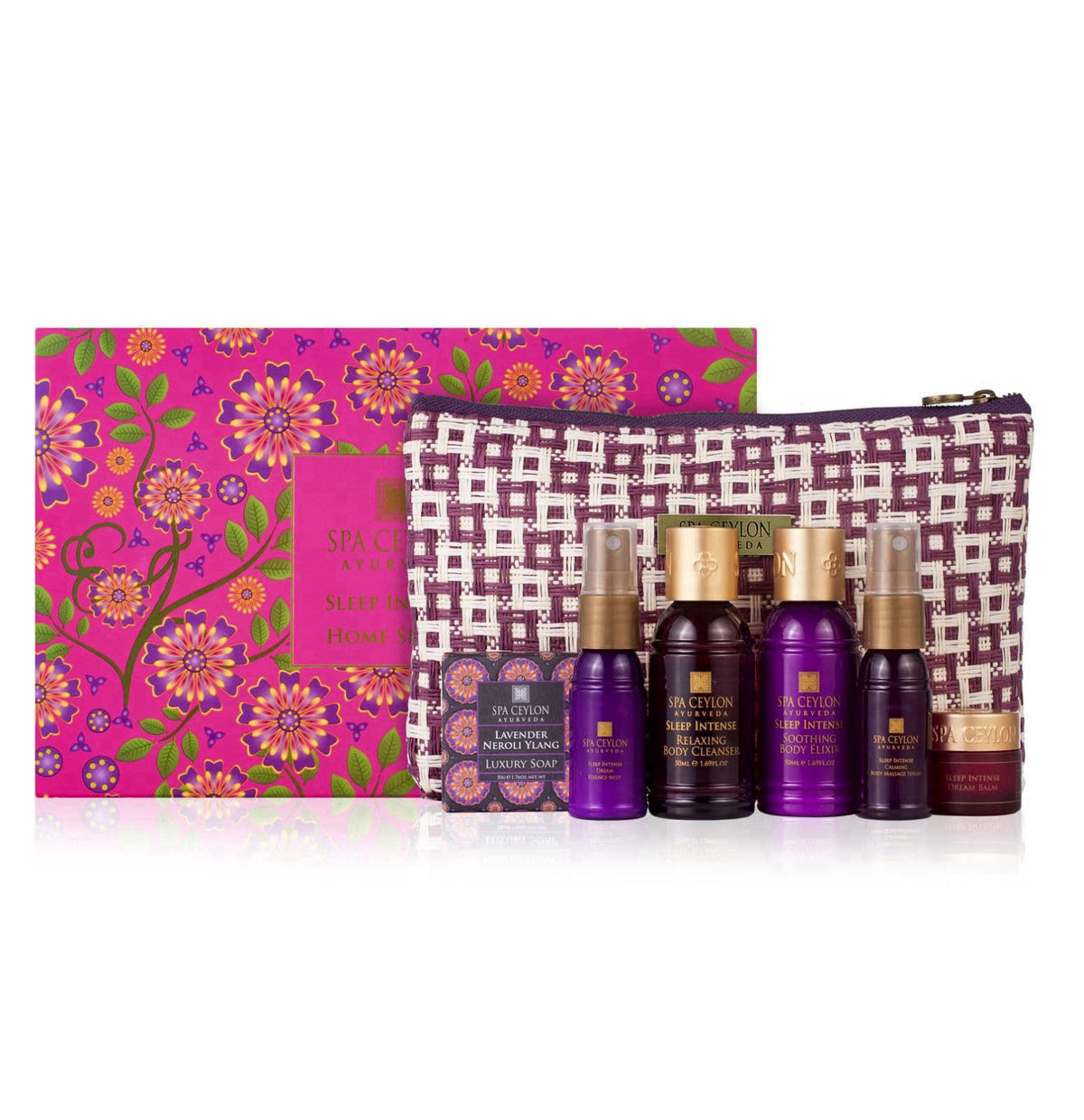 Spa Ceylon Virgin Coconut Home Spa Set | Body Care Set & Mini Travel Bag | Pamper Gift | Organic Bath Products – full vi
