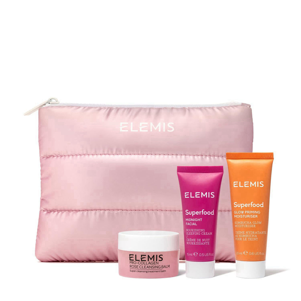 ELEMIS Way to glow kit, Amazon Exclusive 3 Piece travel set ($70 Value) – product photo (Facial Kits)
