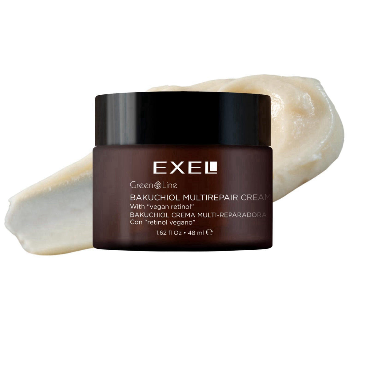 EXEL Bakuchiol Night Cream – Vegan Retinol Alternative Face Moisturizer – Anti Wrinkle & Firming Treatment with Rosehip 