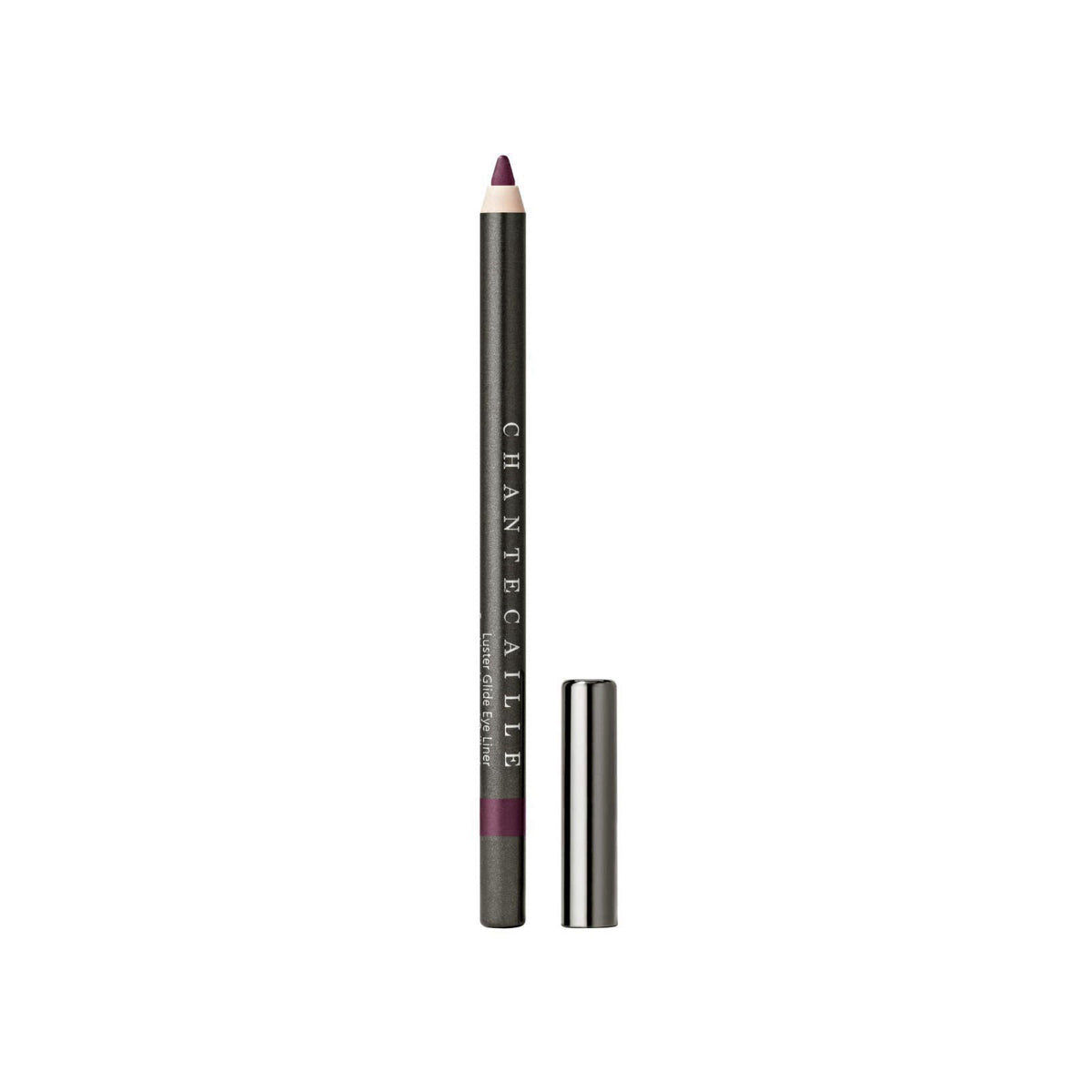 Chantecaille Luster Glide Eye Liner, Ultra-Gliding Long-Wearing Saturated Pencil – back view and specifications