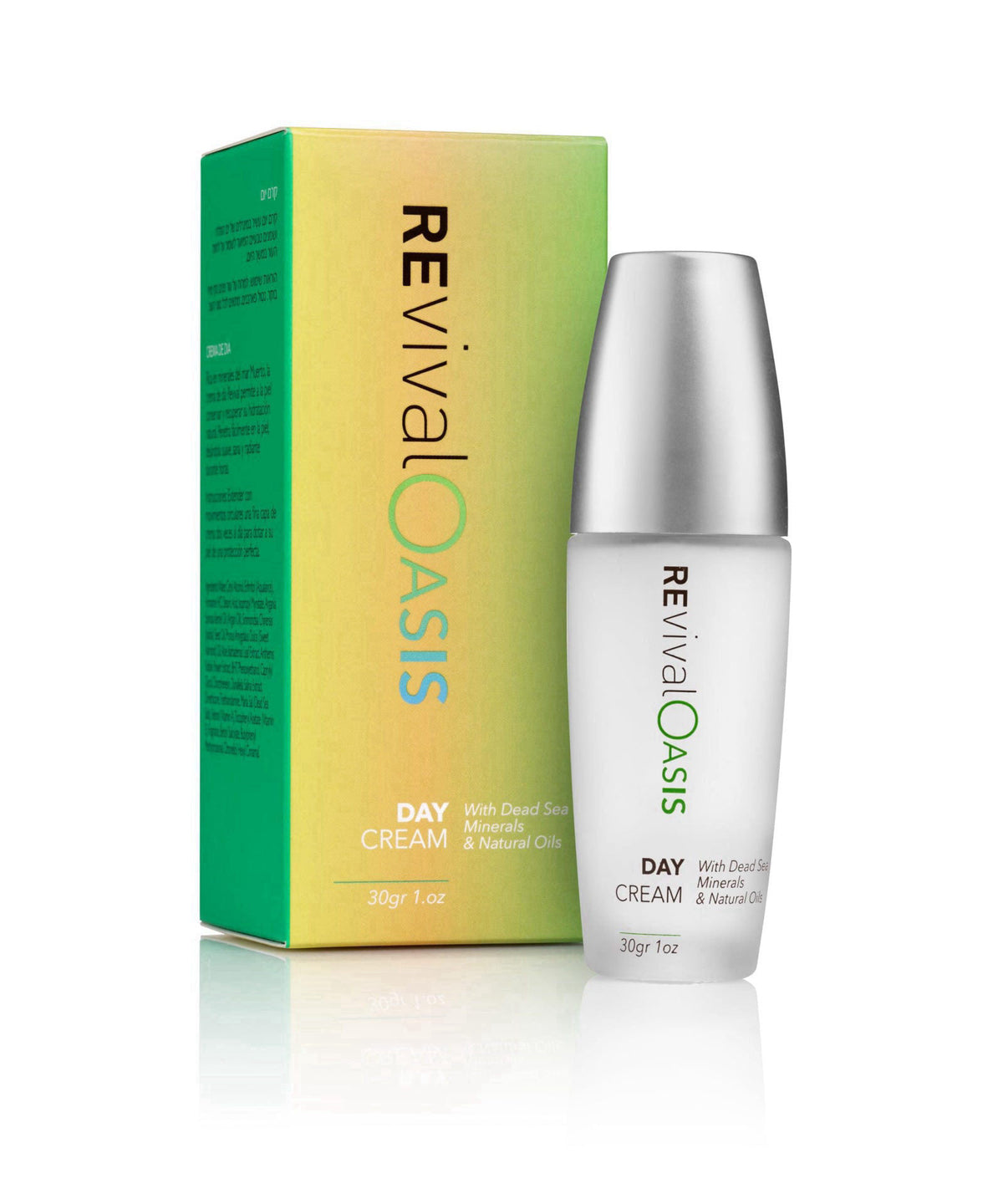 REvival by QUMRAN Revival Oasis Day Cream - With Dead Sea Minerals & Argan Oil | Hydrating & Moisturizing with Aqualance