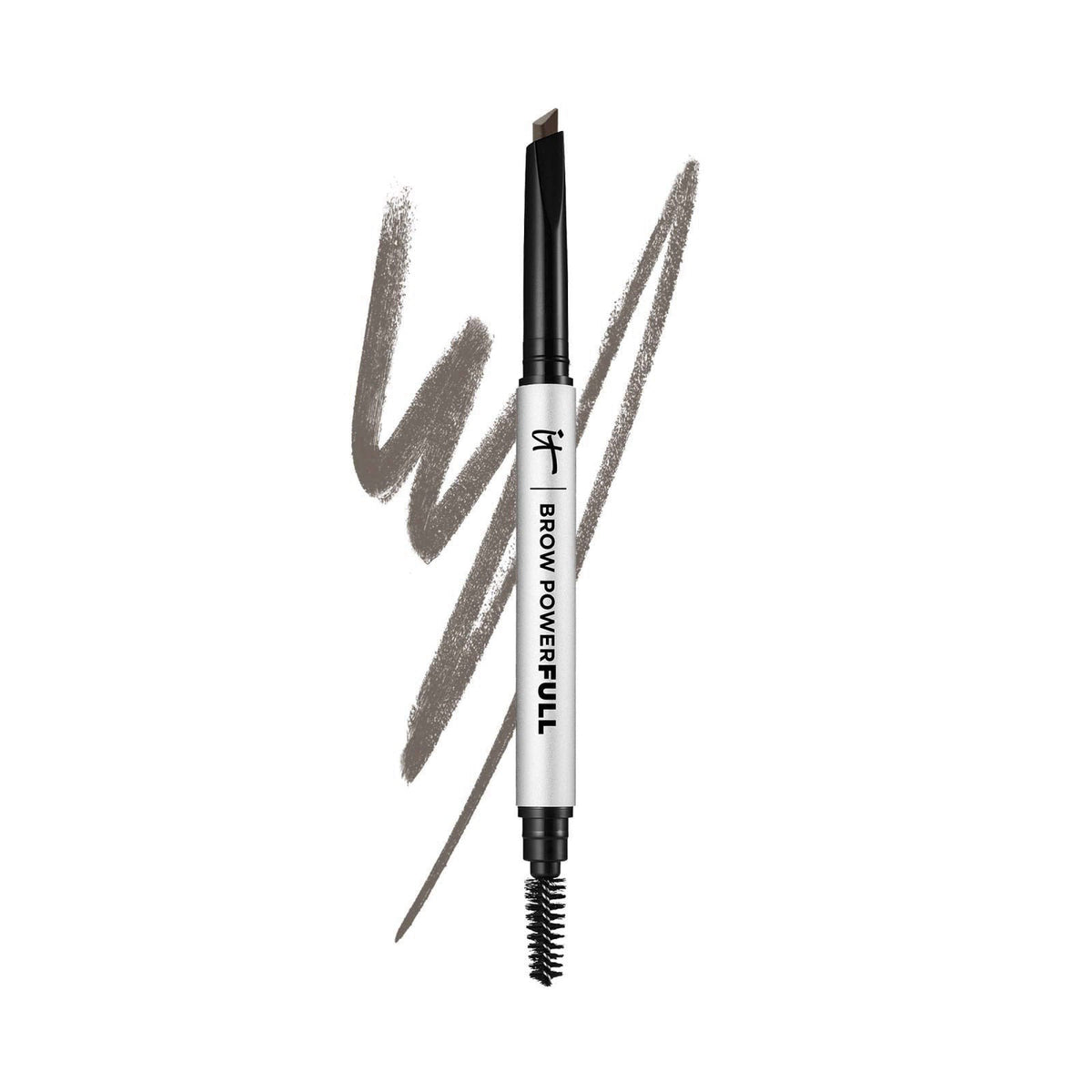 IT Cosmetics Brow PowerFULL Volumizing Eyebrow Pencil - Universal Taupe – product photo (Eyebrow Color)