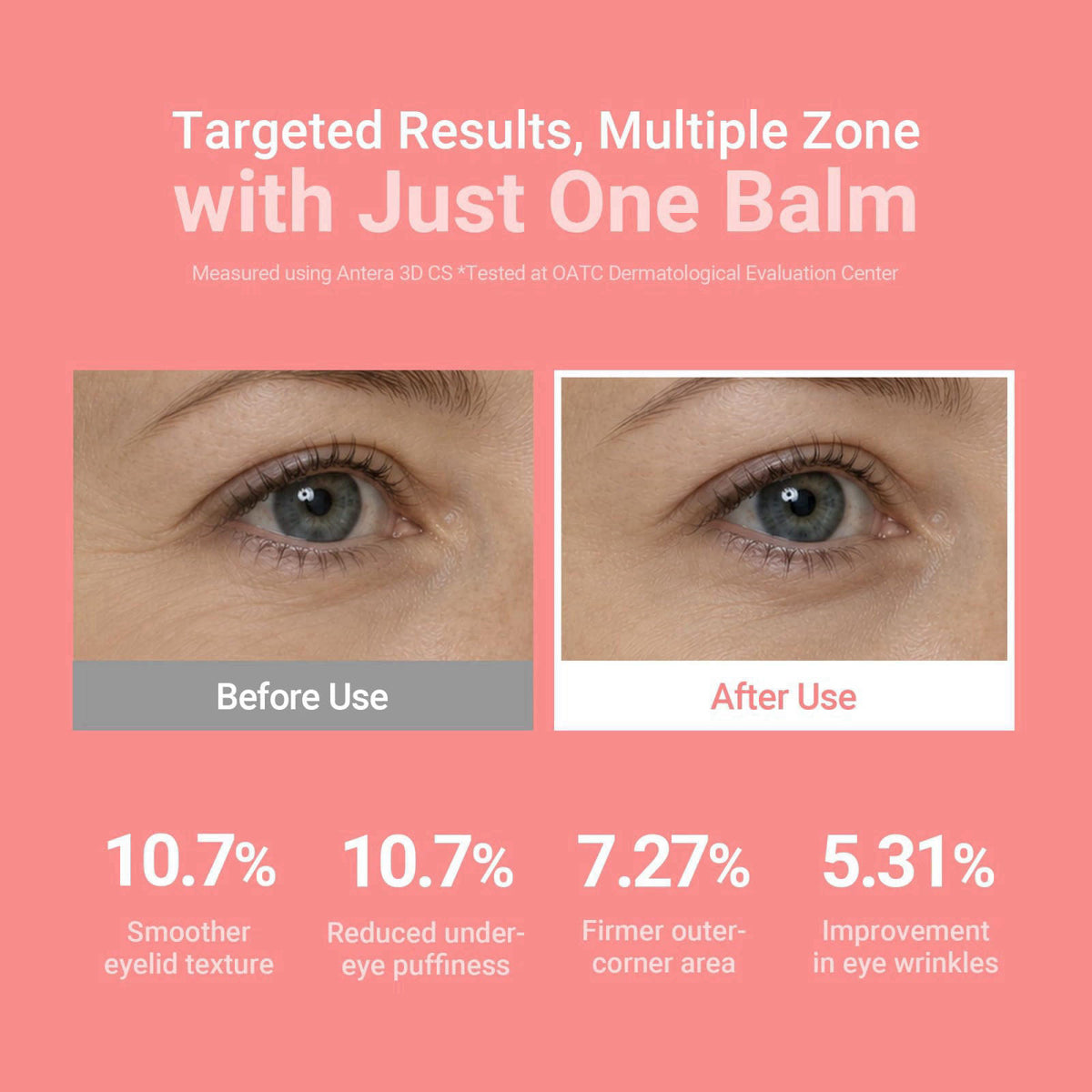 KAHI Wrinkle Bounce Multi Balm - DUO EDITION | All-in-One Hydrating Balm Eye Cream Make Up Base & Moisture Stick | Daily