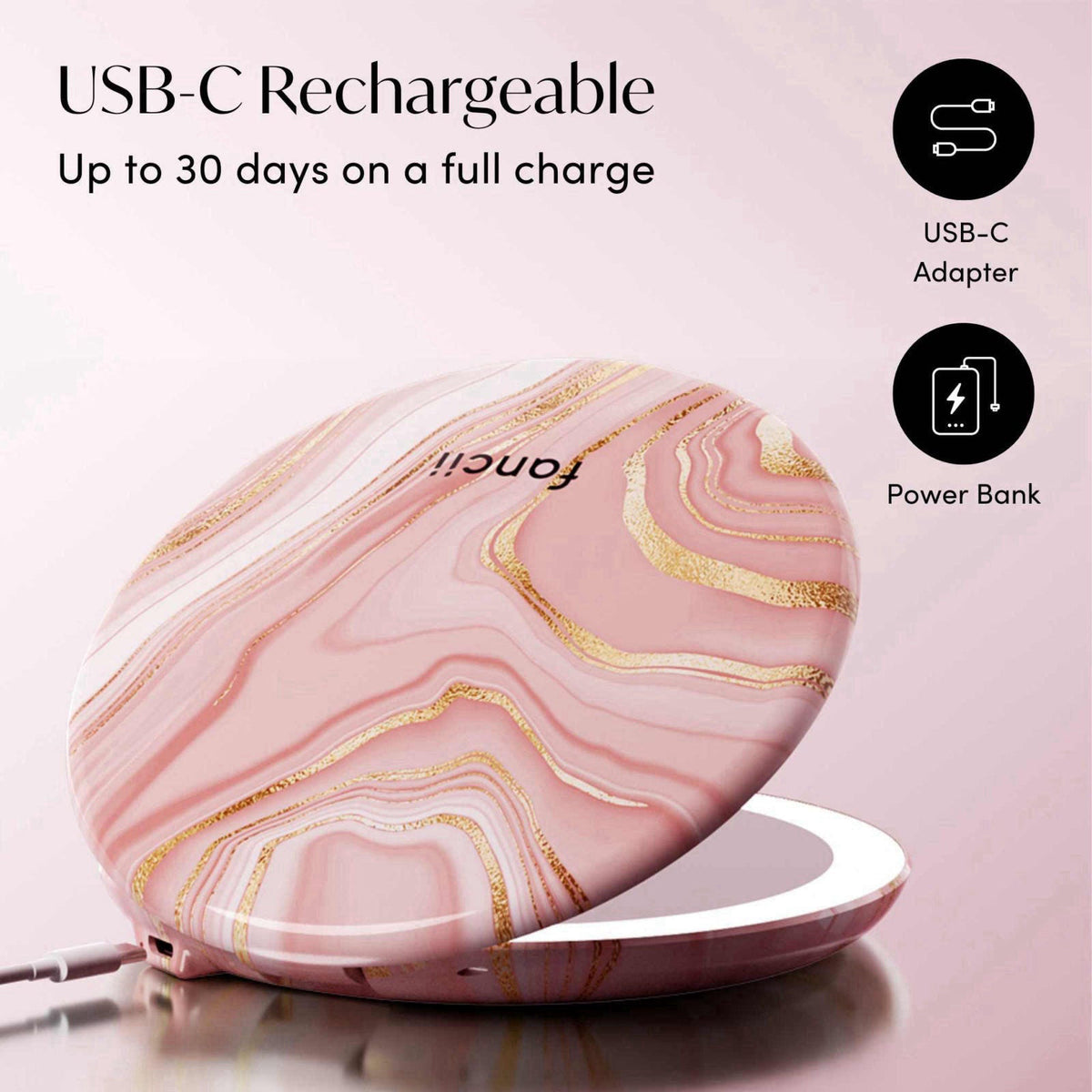 Fancii – Compact &amp; Travel Mirrors on display