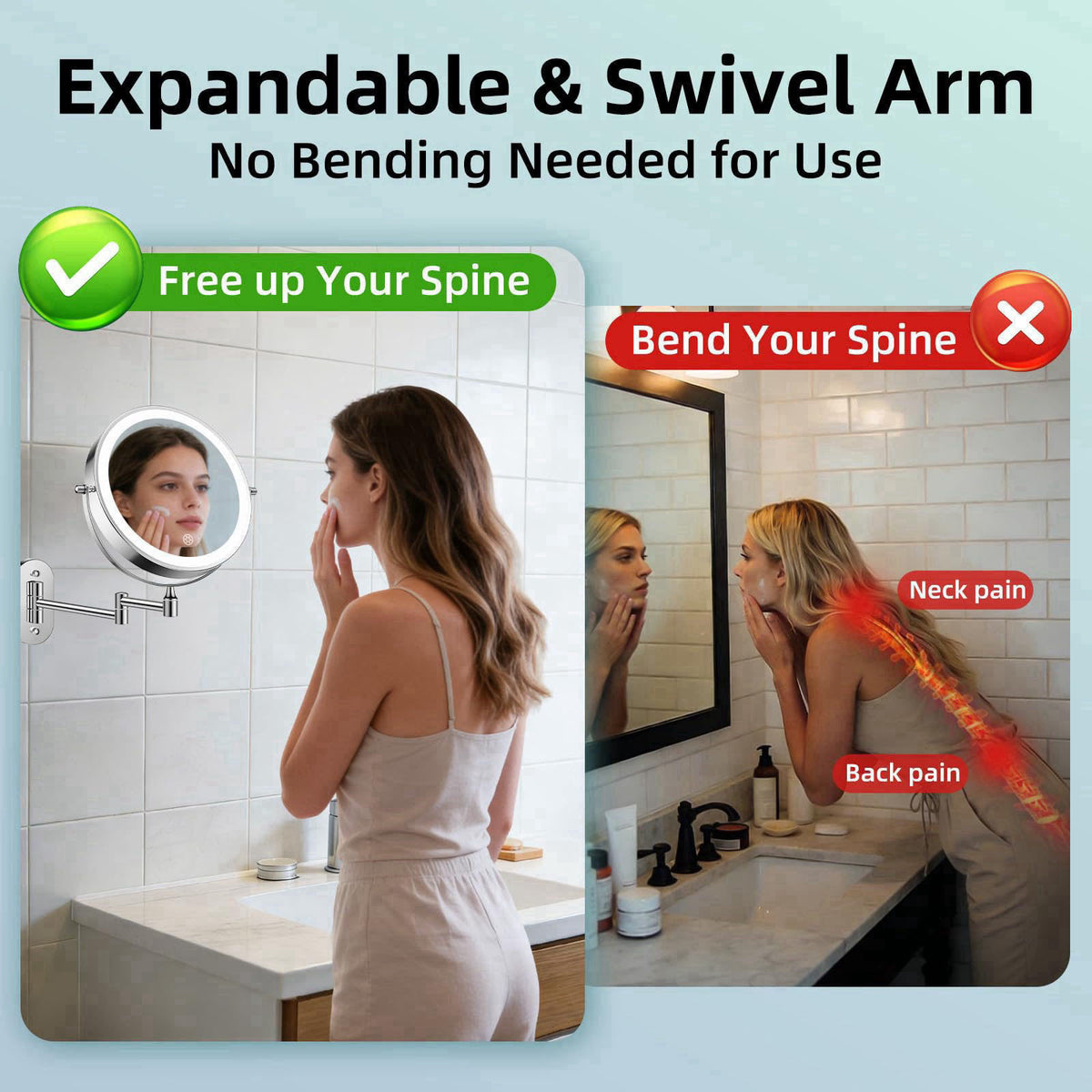 FUNTOUCH – Makeup Mirrors on display