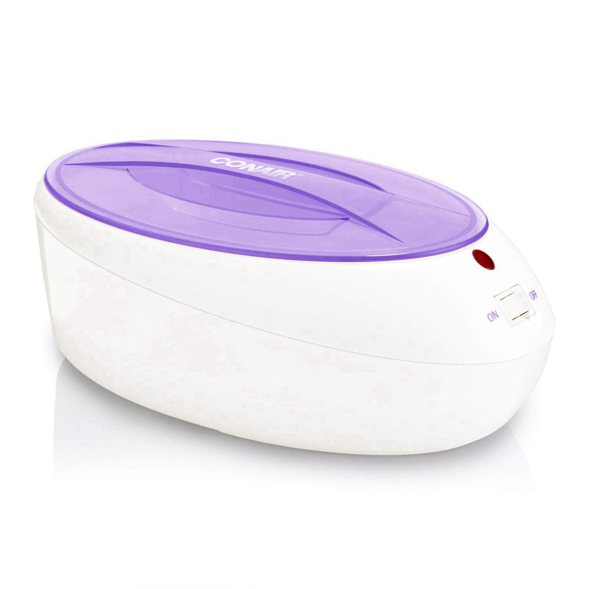 True Glow by Conair Paraffin Bath for Hands and Feet - Moisturizing Treatment With 1lb. Wax - Purple – product photo (Pa