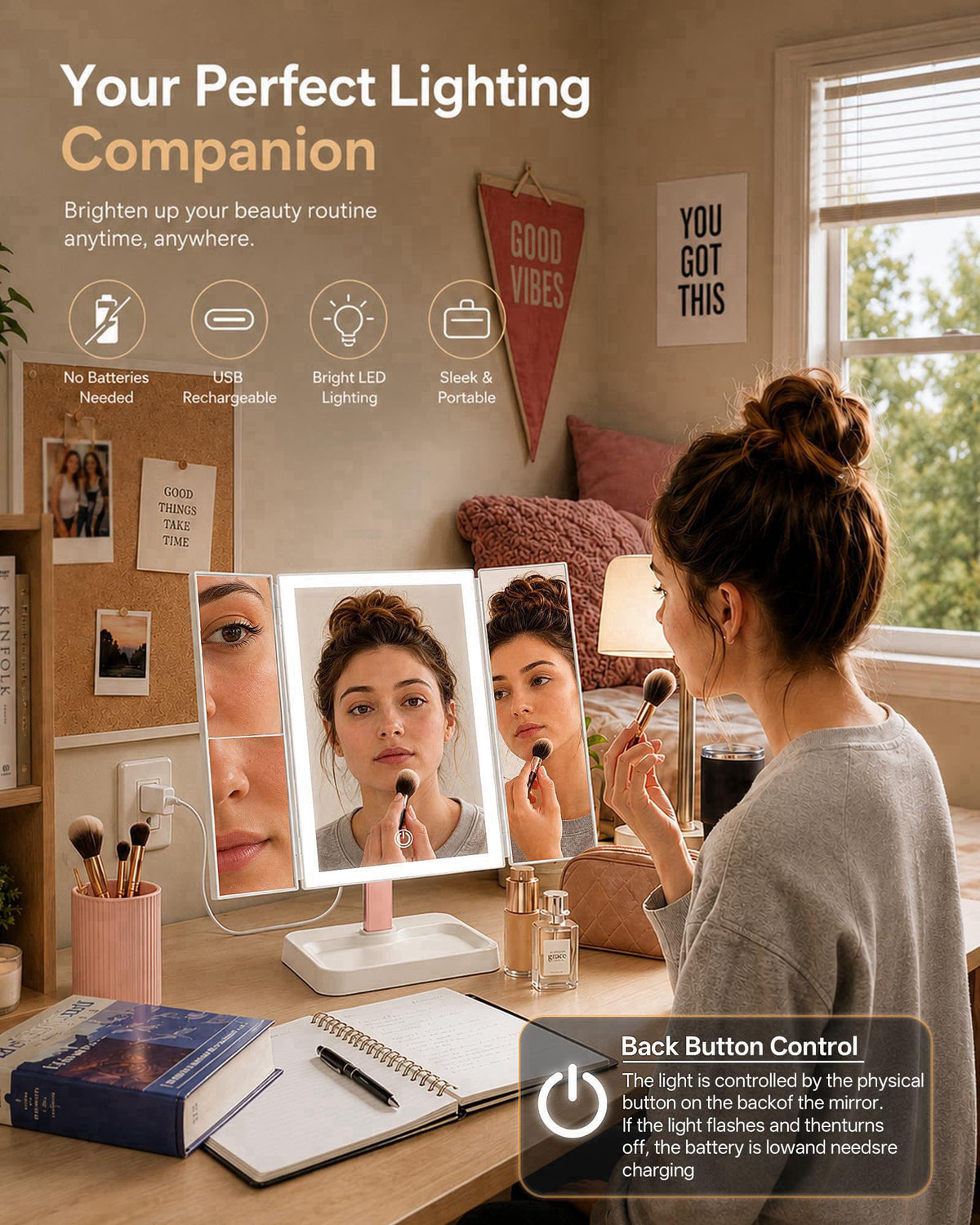 BERTHALESS – Compact &amp; Travel Mirrors on display