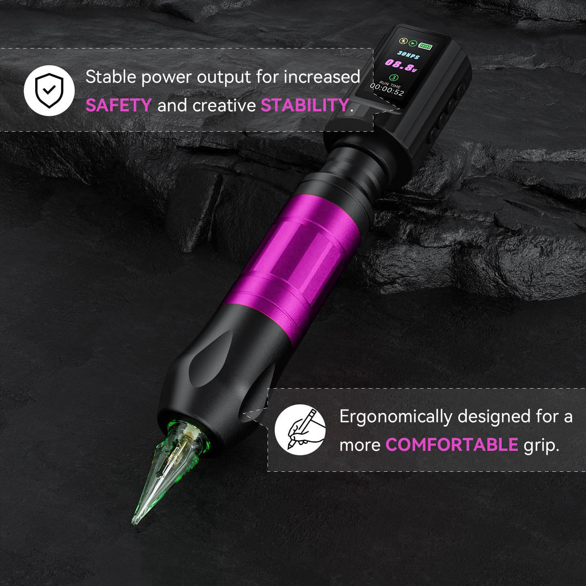 Nazzor – Tattoo Kits on display