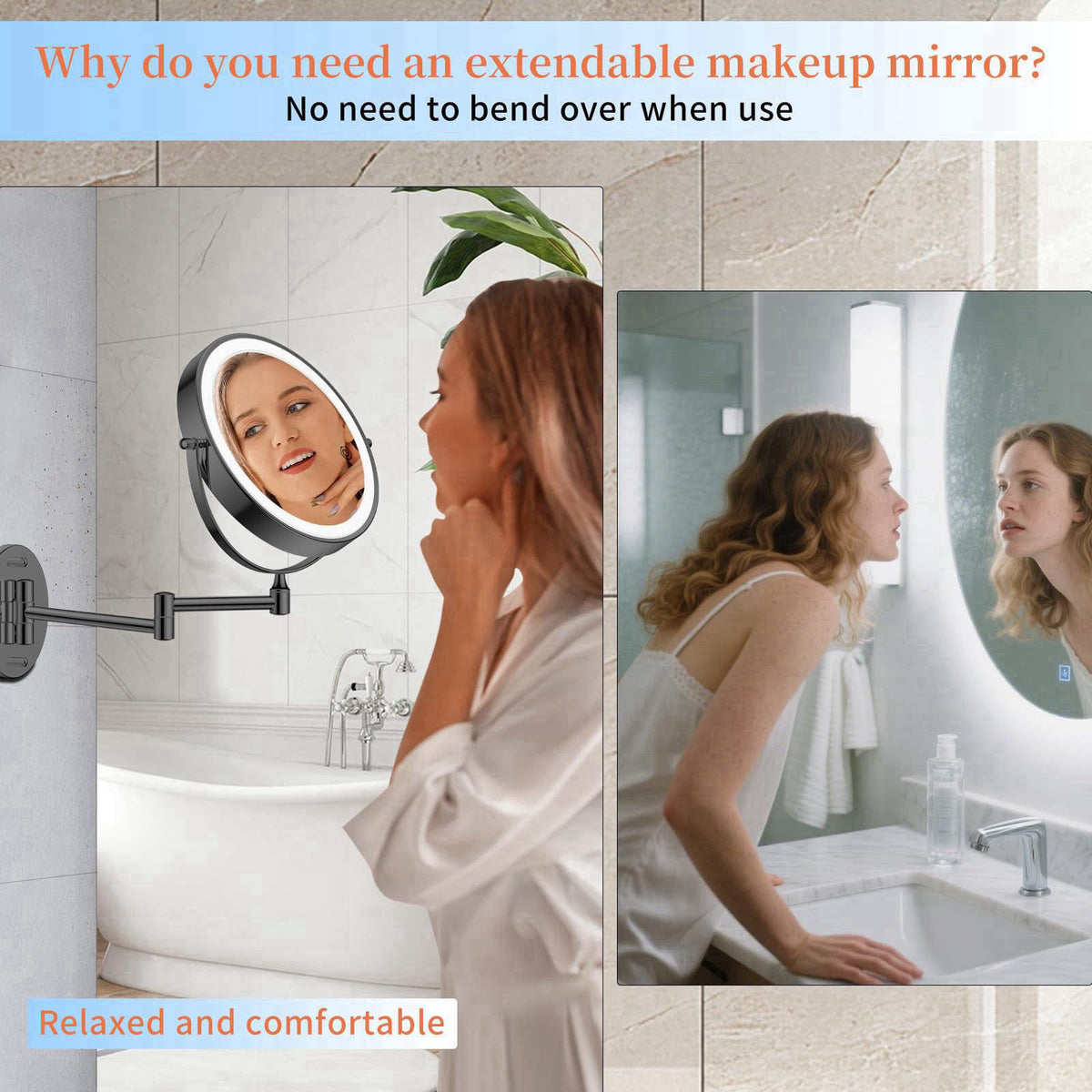 FUNTOUCH – Makeup Mirrors on display