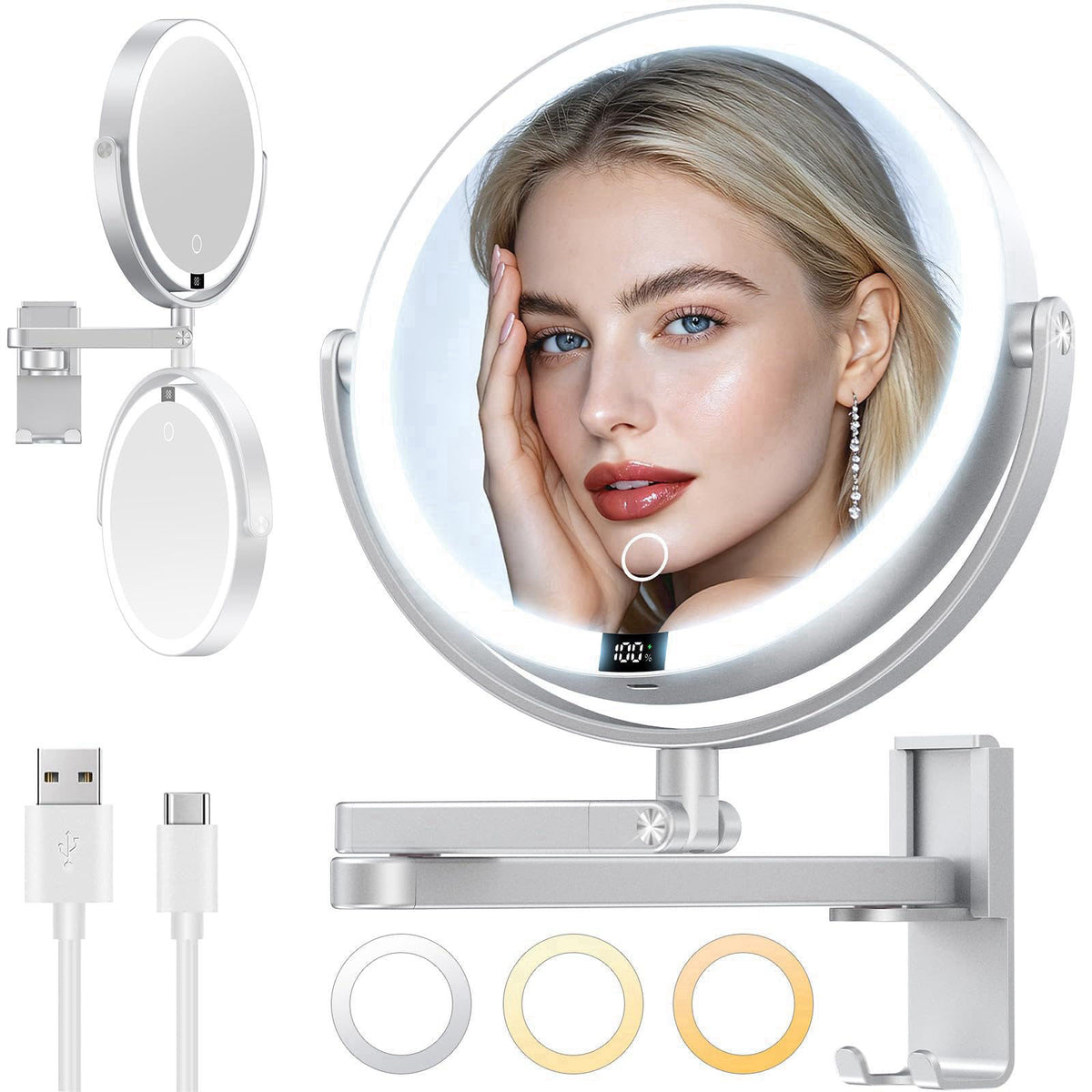 Gospire – Makeup Mirrors on display