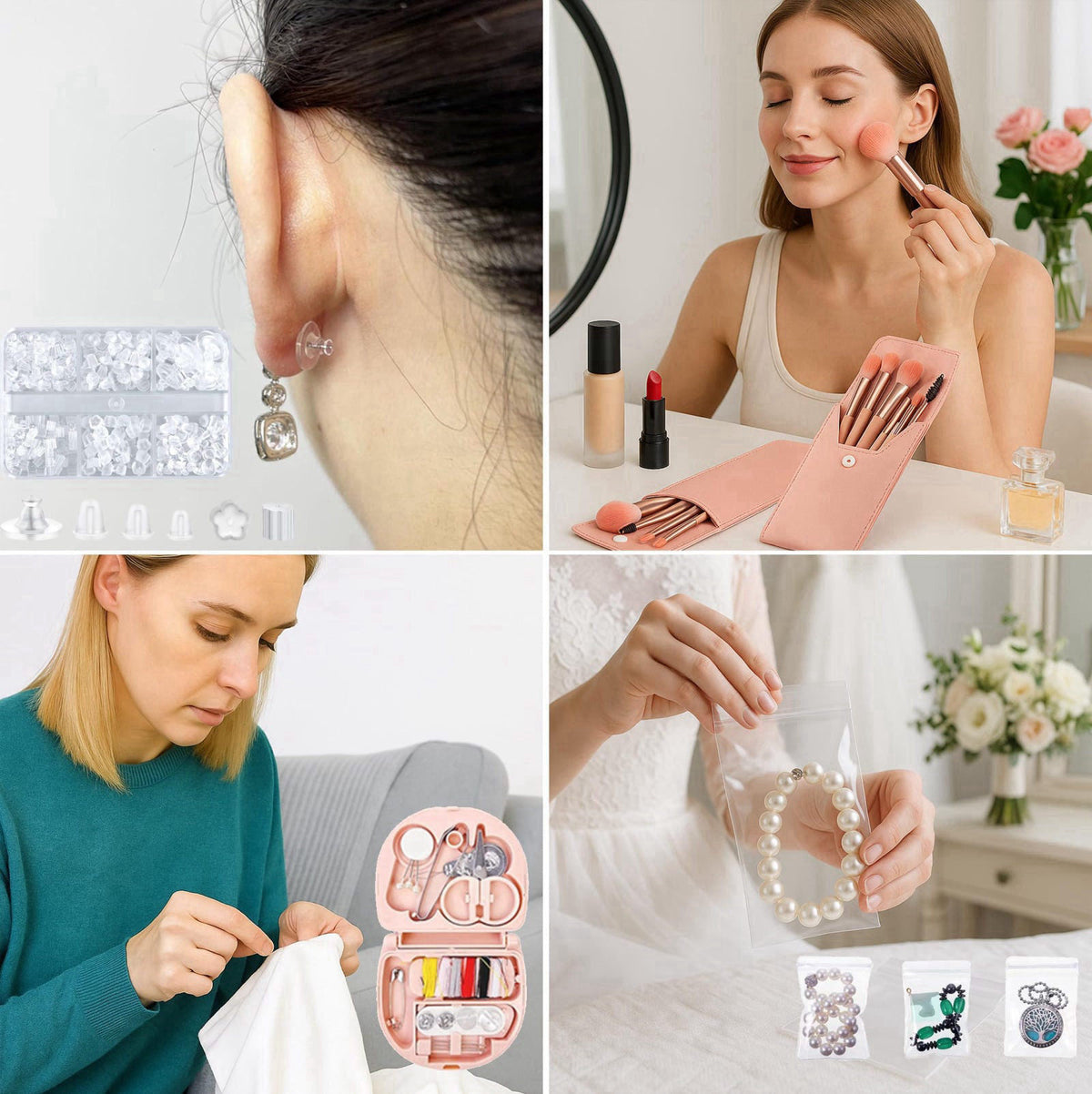 Tindisonka – Cosmetic Bags on display