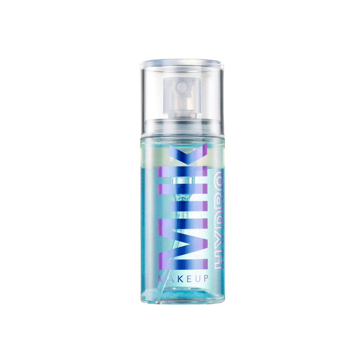Milk Makeup Hydro Grip Set + Refresh Spray with Hyaluronic Acid – close-up detail in Clear
