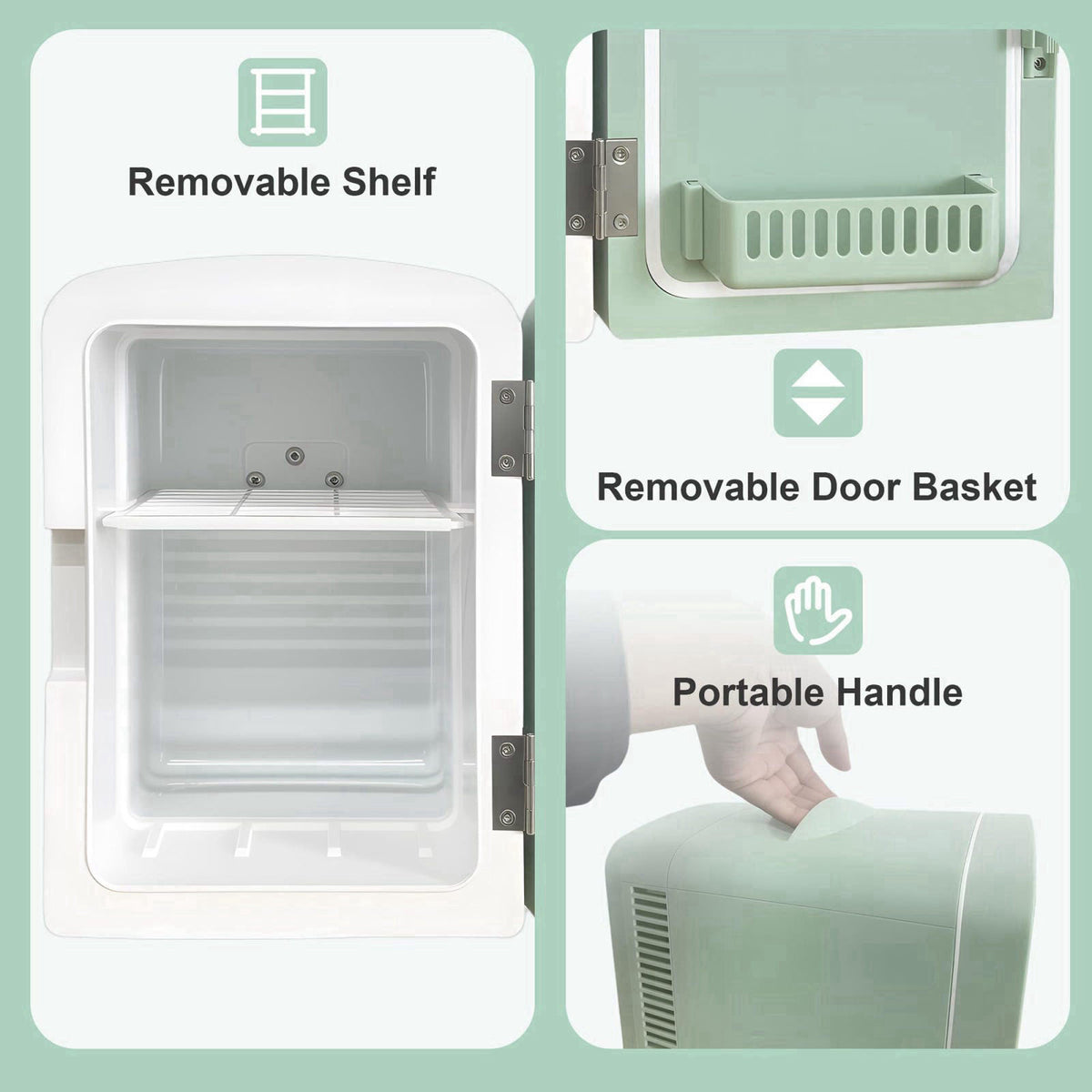 Iceblue – Compact Refrigerators on display