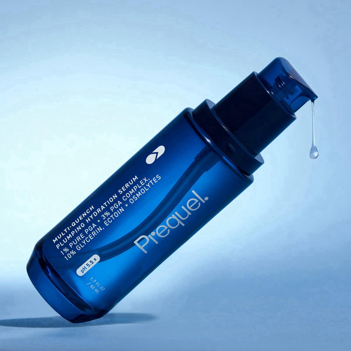 Prequel Skin Multi Quench Hydration - Plumping Serum Dry Skin PGA Complex – alternate angle