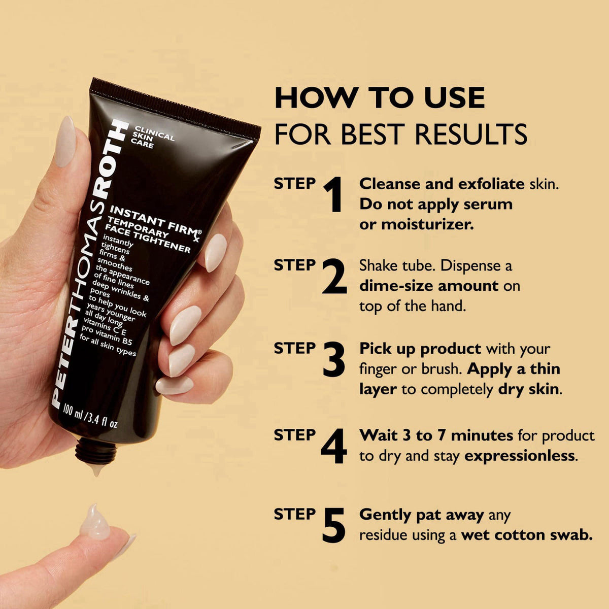 Peter Thomas Roth | Instant FIRMx® Temporary Face Tightener – alternate angle