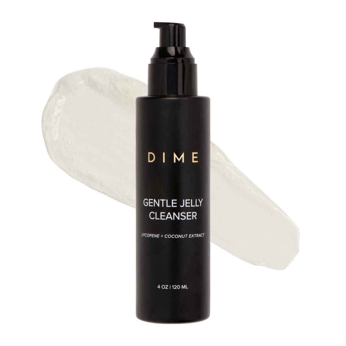 DIME Beauty Gentle Jelly Cleanser - Non-Foaming Gel Wash, 4 oz – close-up detail in Off White