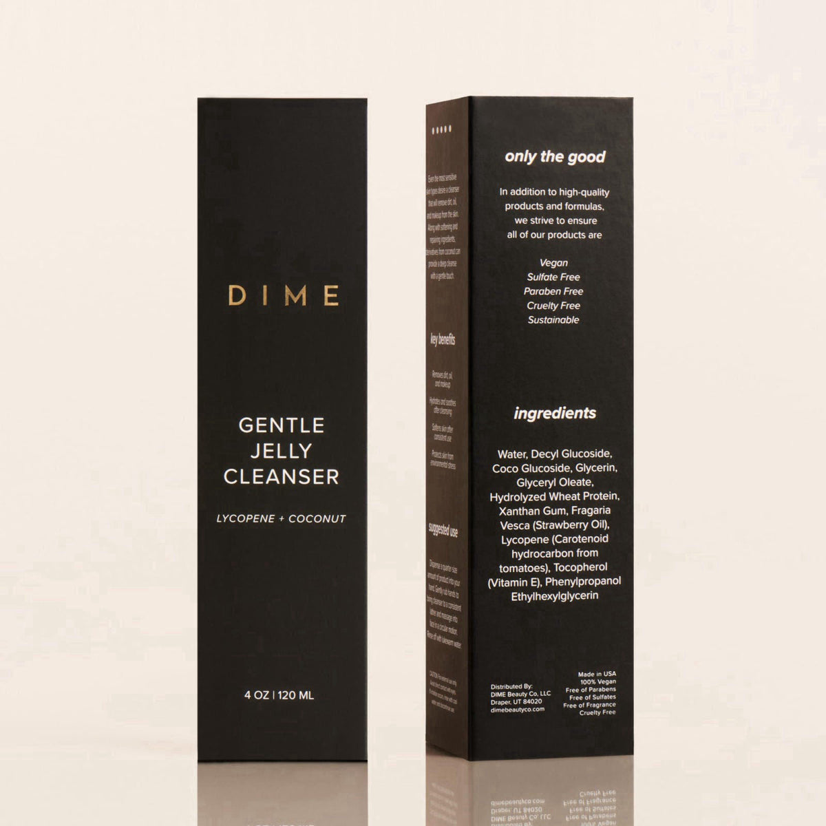 DIME Beauty Gentle Jelly Cleanser - Non-Foaming Gel Wash, 4 oz – alternate angle