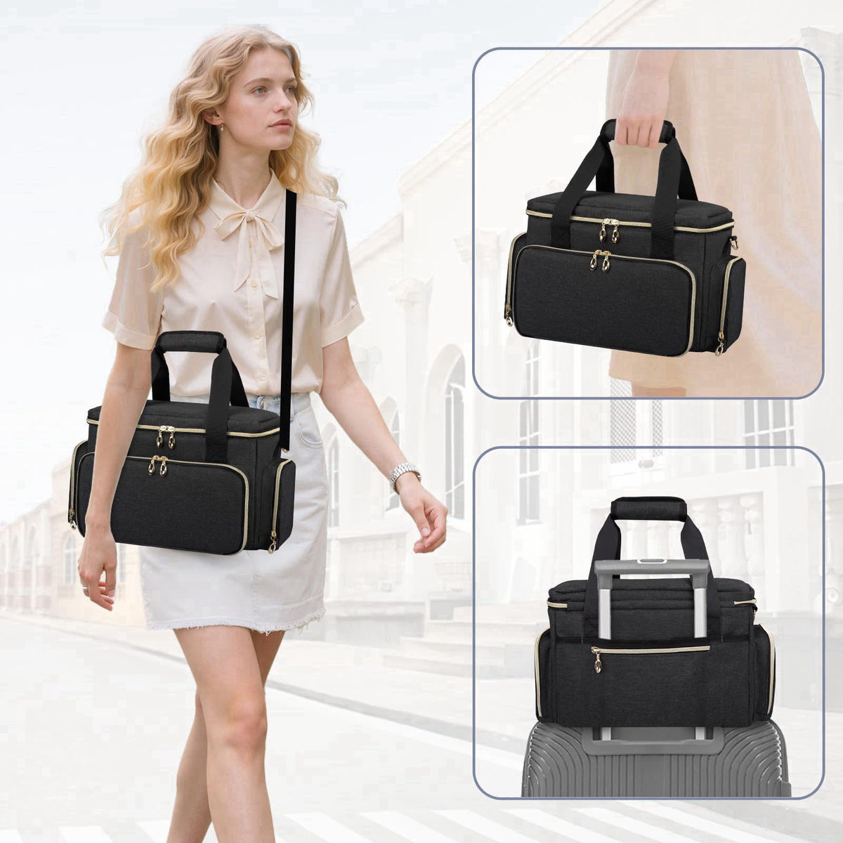 GDNasist – Cosmetic Bags on display