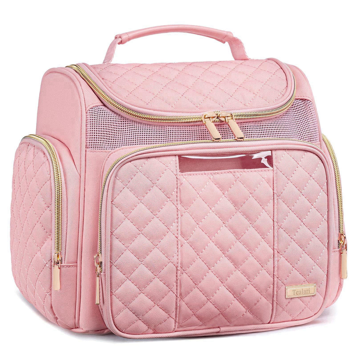 Tealari Large Toiletry Bag for Women Men,Bathroom Bag,Water Resistant Shower Bag,Makeup Bag,Portable Shower Caddy for Co