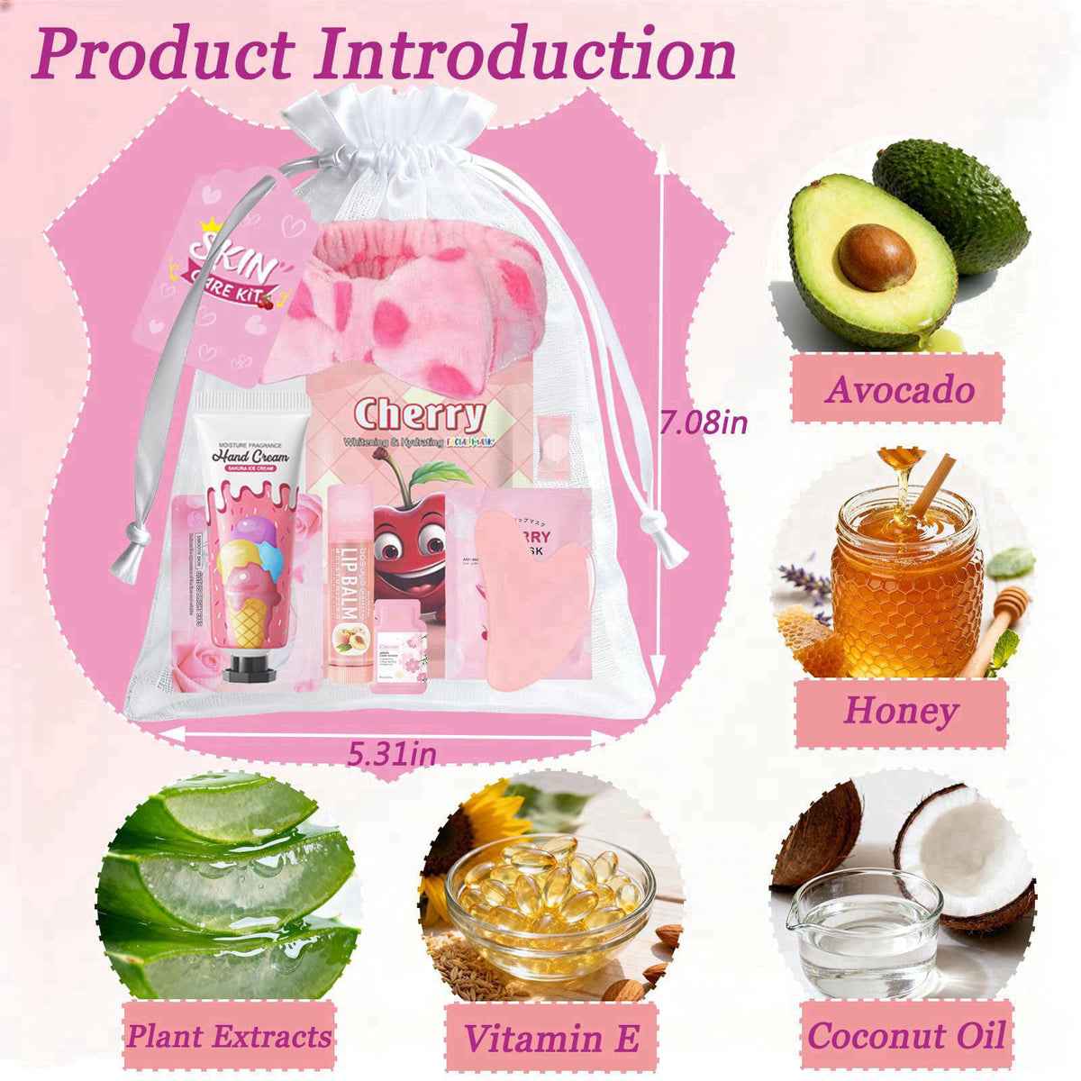 Tudona 72 PCS Spa Party Supplies for Girls,Spa Party Favors Include Face Masks Skincare, Lip Balm, Under Eye Patches, Fo