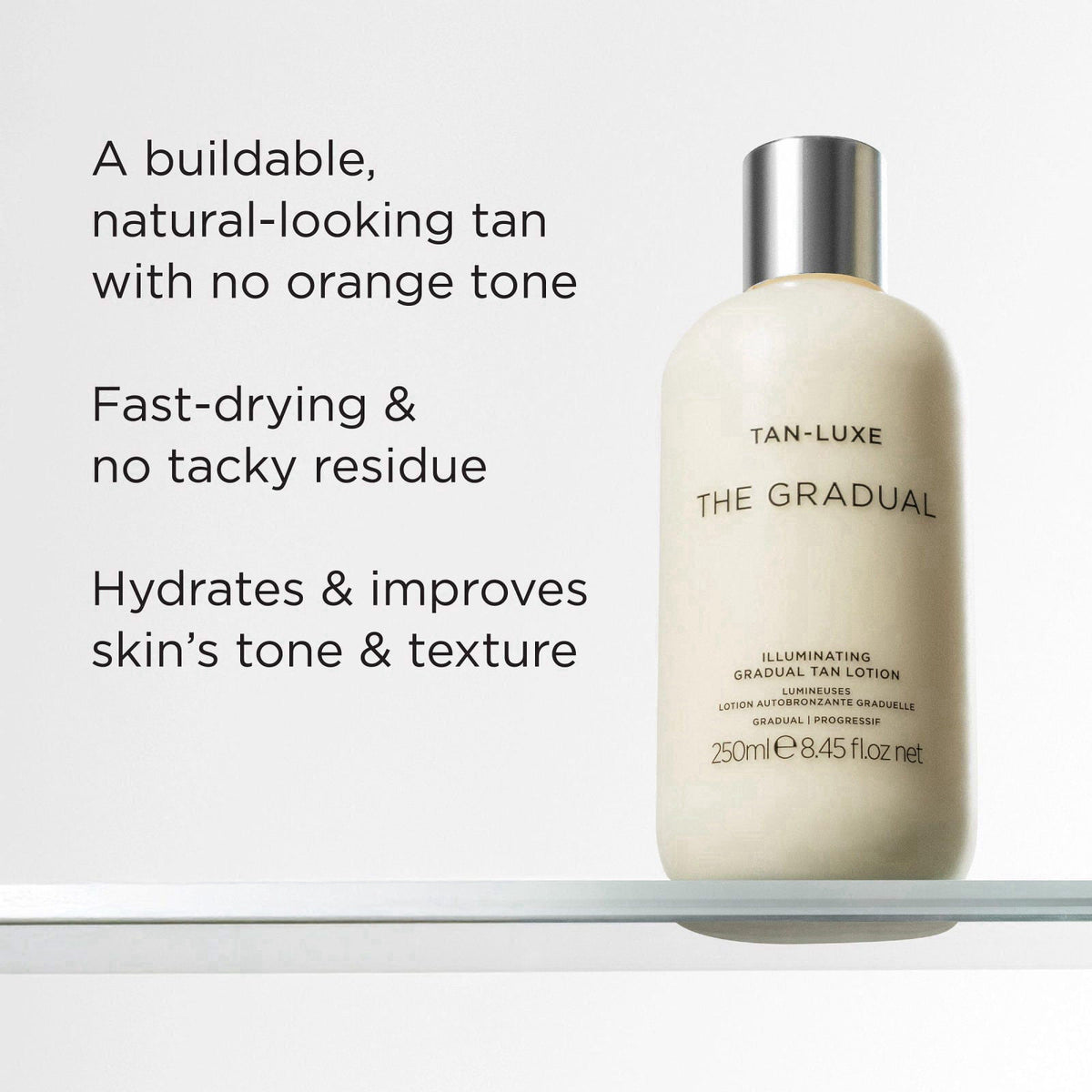 TAN-LUXE The Gradual - Gradual Tan Lotion - Cruelty & Toxic Free – full view