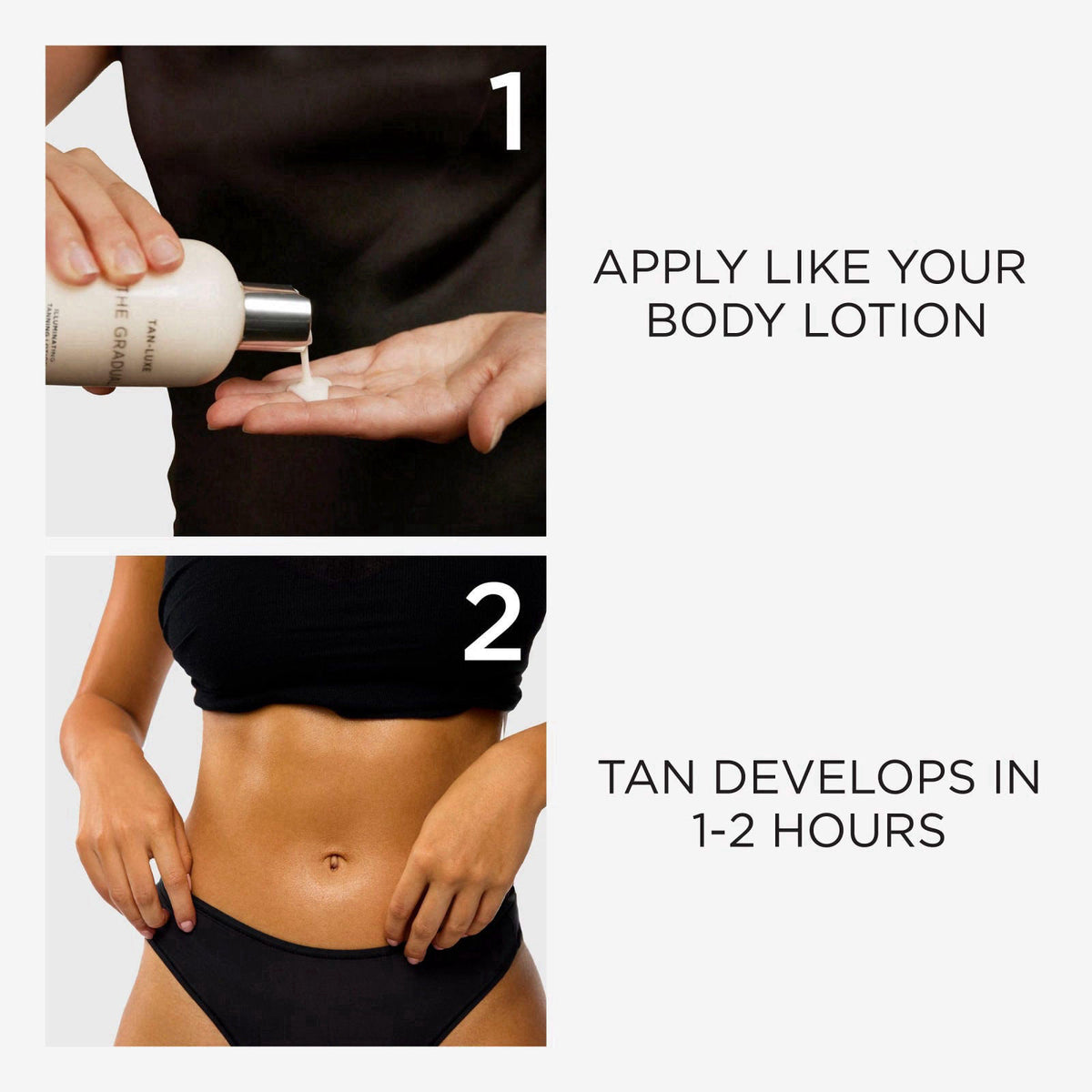 TAN-LUXE The Gradual - Gradual Tan Lotion - Cruelty & Toxic Free – alternate angle