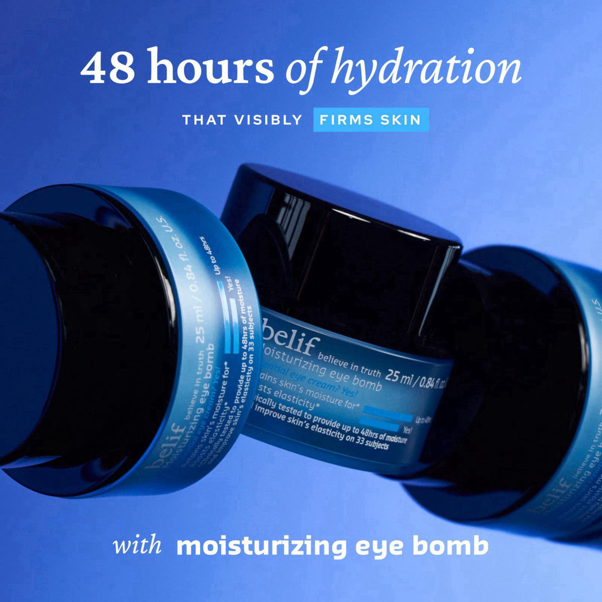 belif Peptide Eye Bomb Anti-Aging Eye Cream for Crow's Feet, 0.84 fl.oz – close-up detail