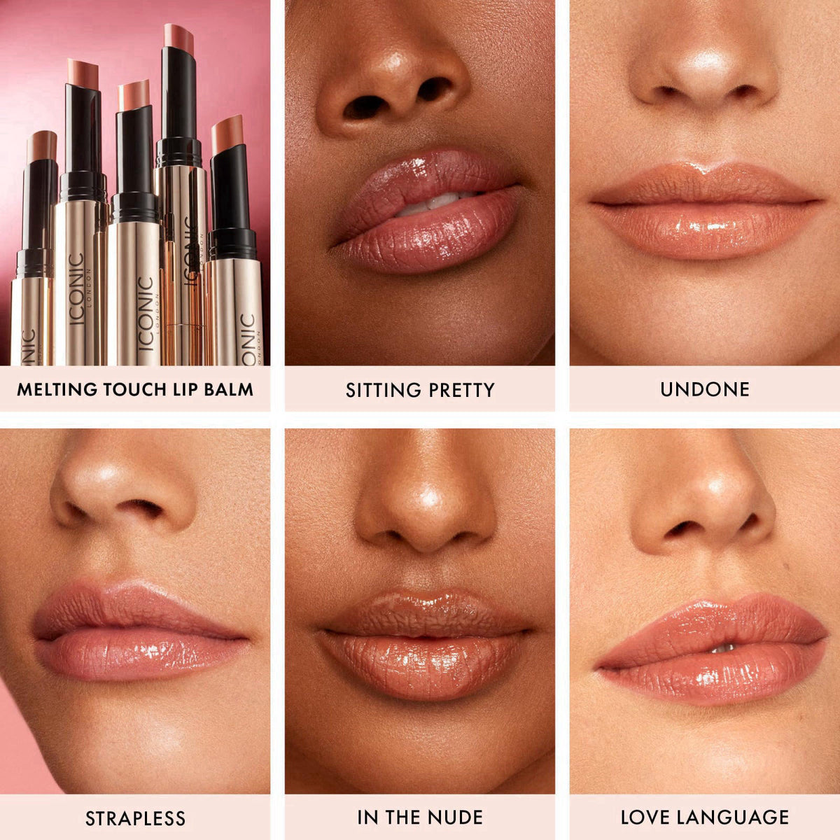 ICONIC LONDON – Balms &amp; Moisturizers on display