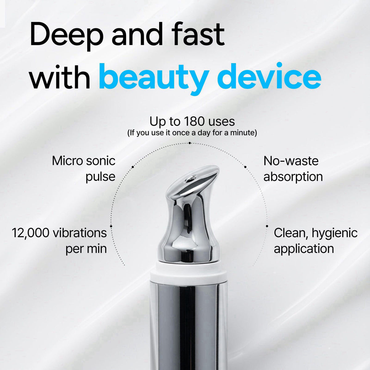 Dr.twentyproject Spicule Eye Cream with Vibrating Device for Skin Barrier & Elasticity Care - Hydration, Strengthening, 