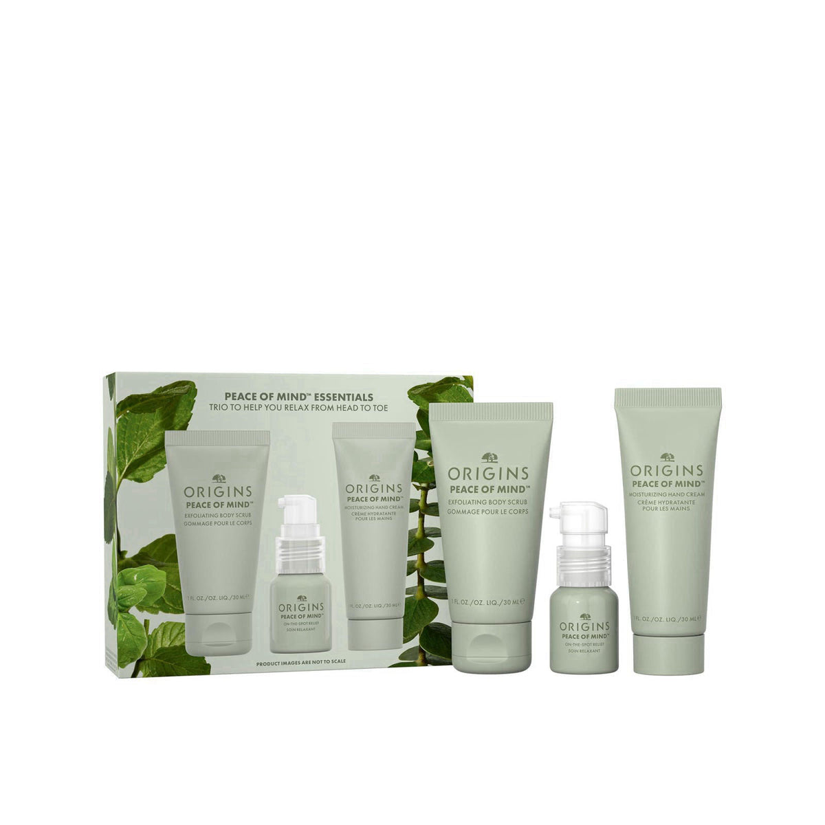 Origins Peace of Mind On-the-Spot Relief | Relaxing Aromatherapy Experience With Eucalyptus, Peppermint & Basil Essentia
