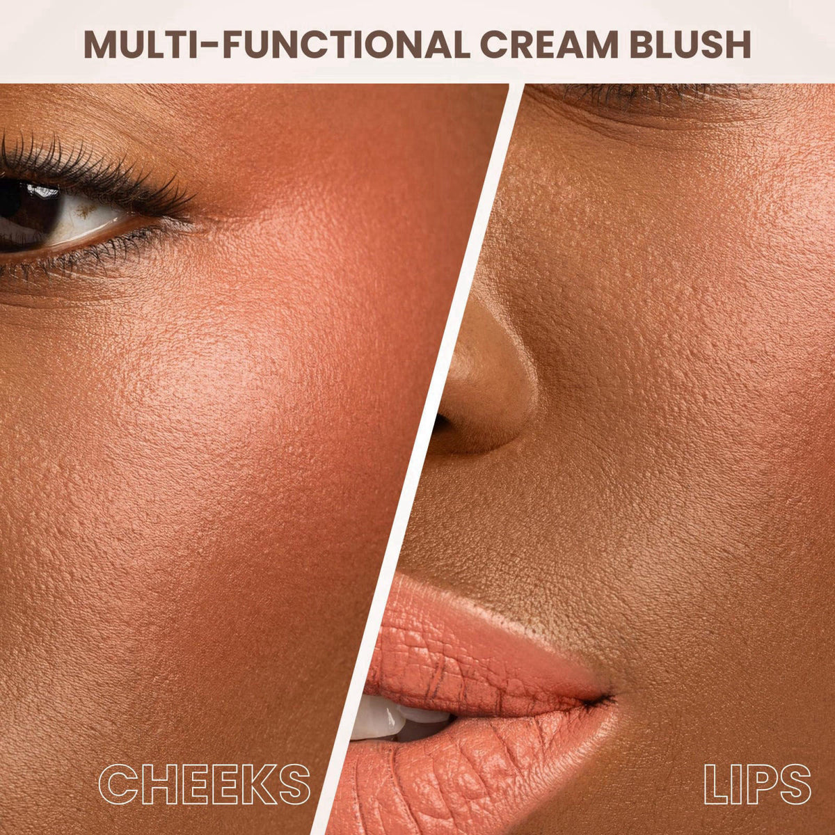 POISE INT'L BEVERLY HILLS POISE Makeup HD Crème Lip and Cheek Compact | High Pigment Cheek Blusher and Lipstick in One H