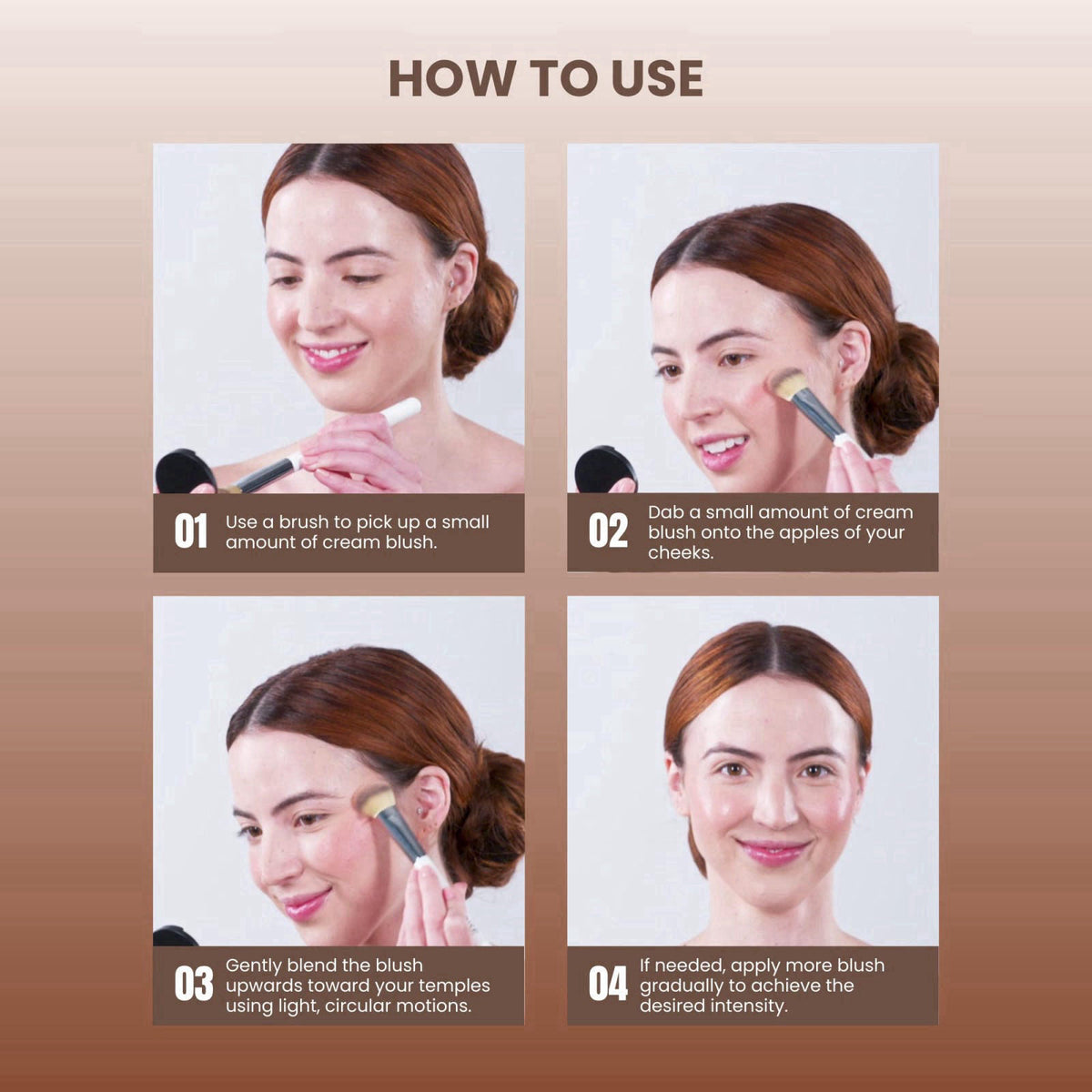 POISE INT'L BEVERLY HILLS – Blush on display