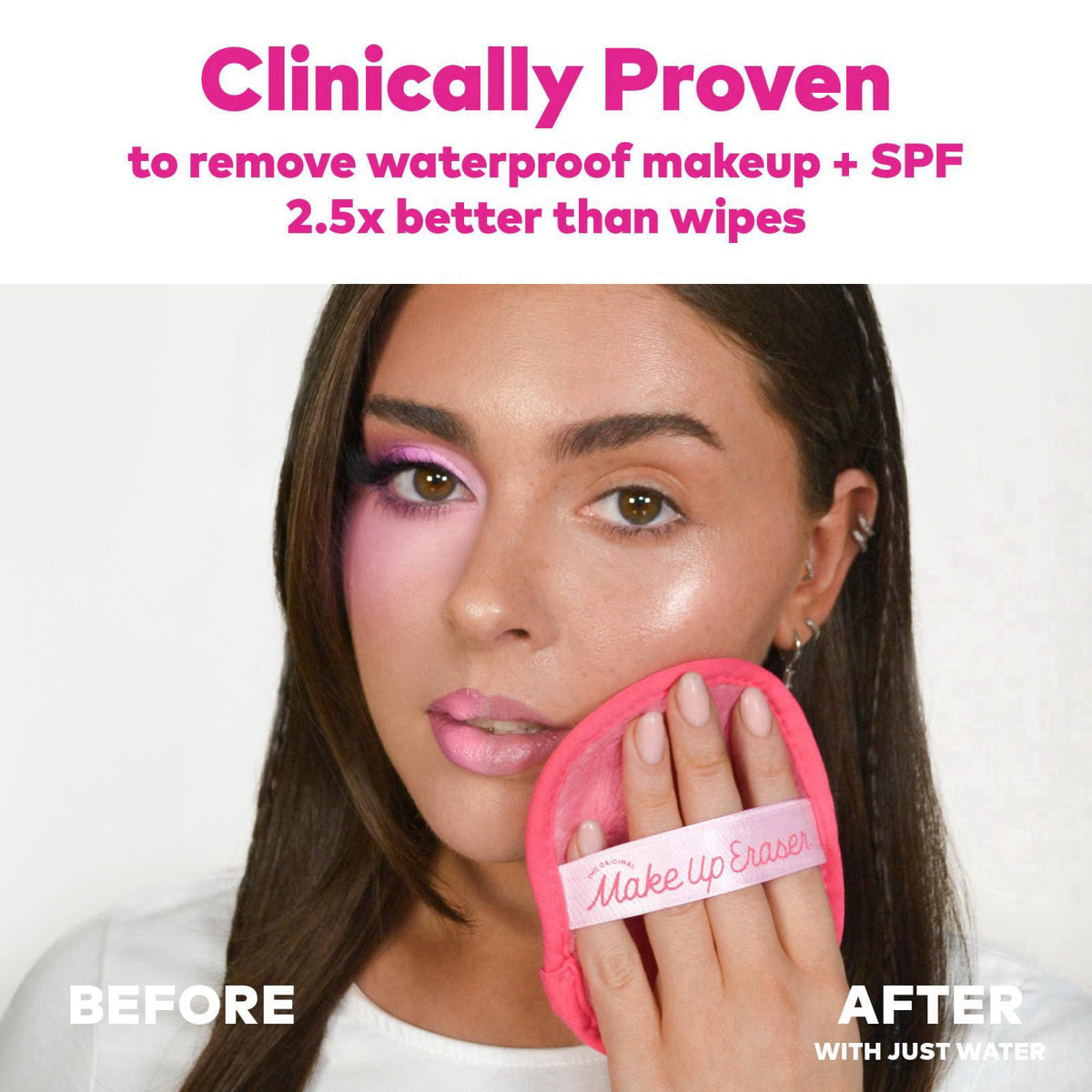 The Original MakeUp Eraser PRO, Chill Blue – close-up detail