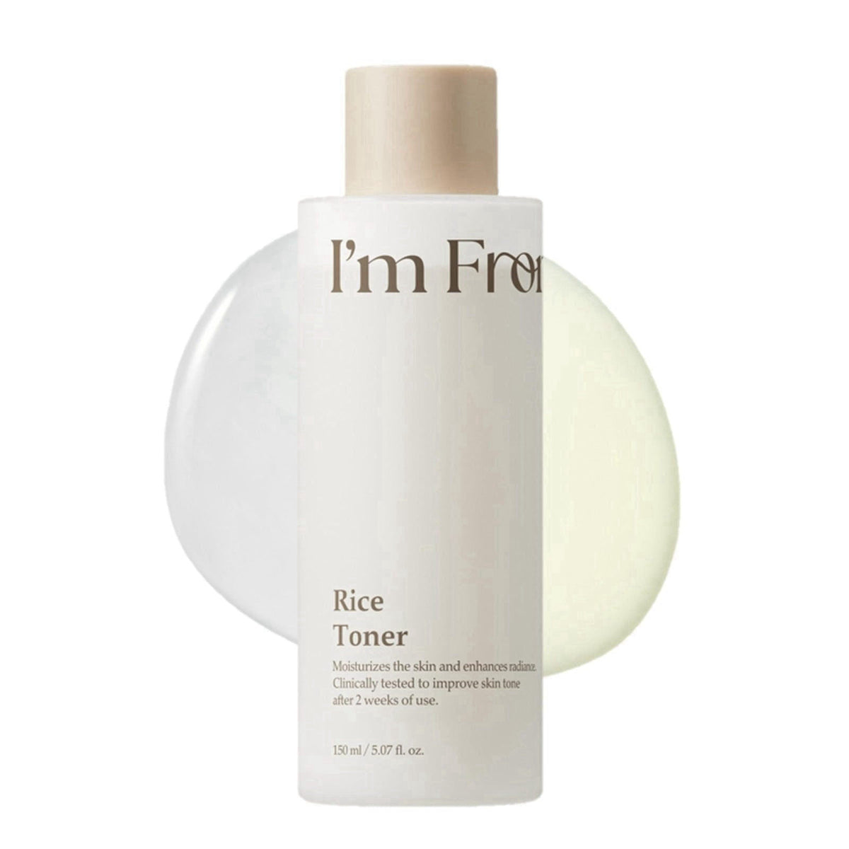 I'm From Rice Toner, Korea Glow Milky Rice Toner, niacinamide, Glass&Dewy, Hydration, Calming, All Skin Types, Korean Sk