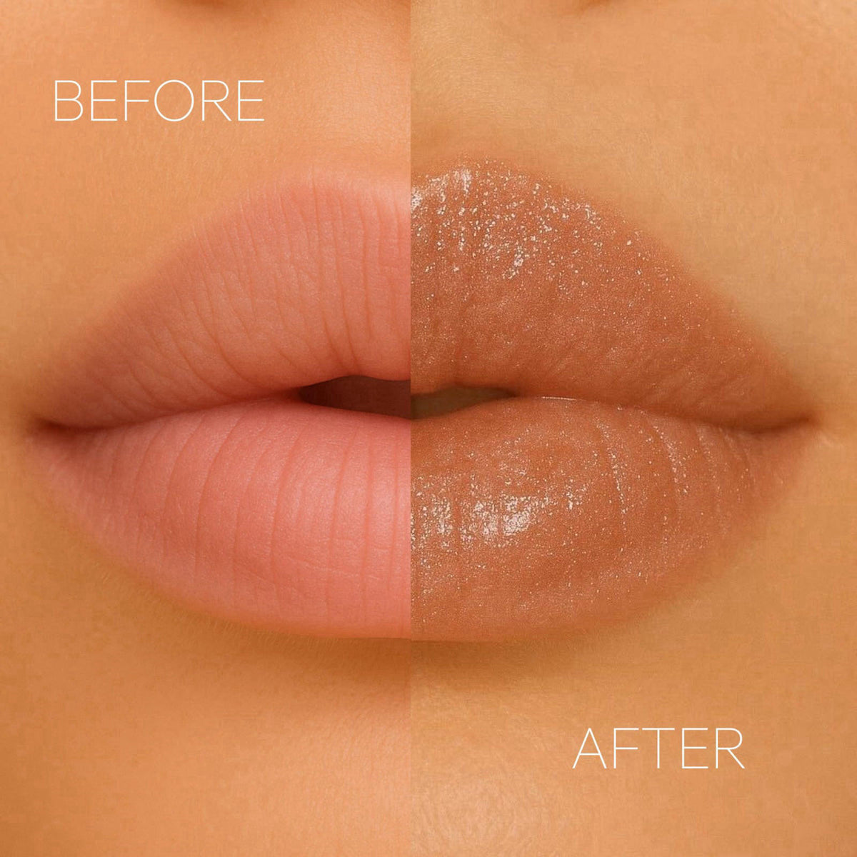Formless Beauty by Jenny McCarthy Euphoria Lip Gloss, Chestnut-Brown – back view and specifications