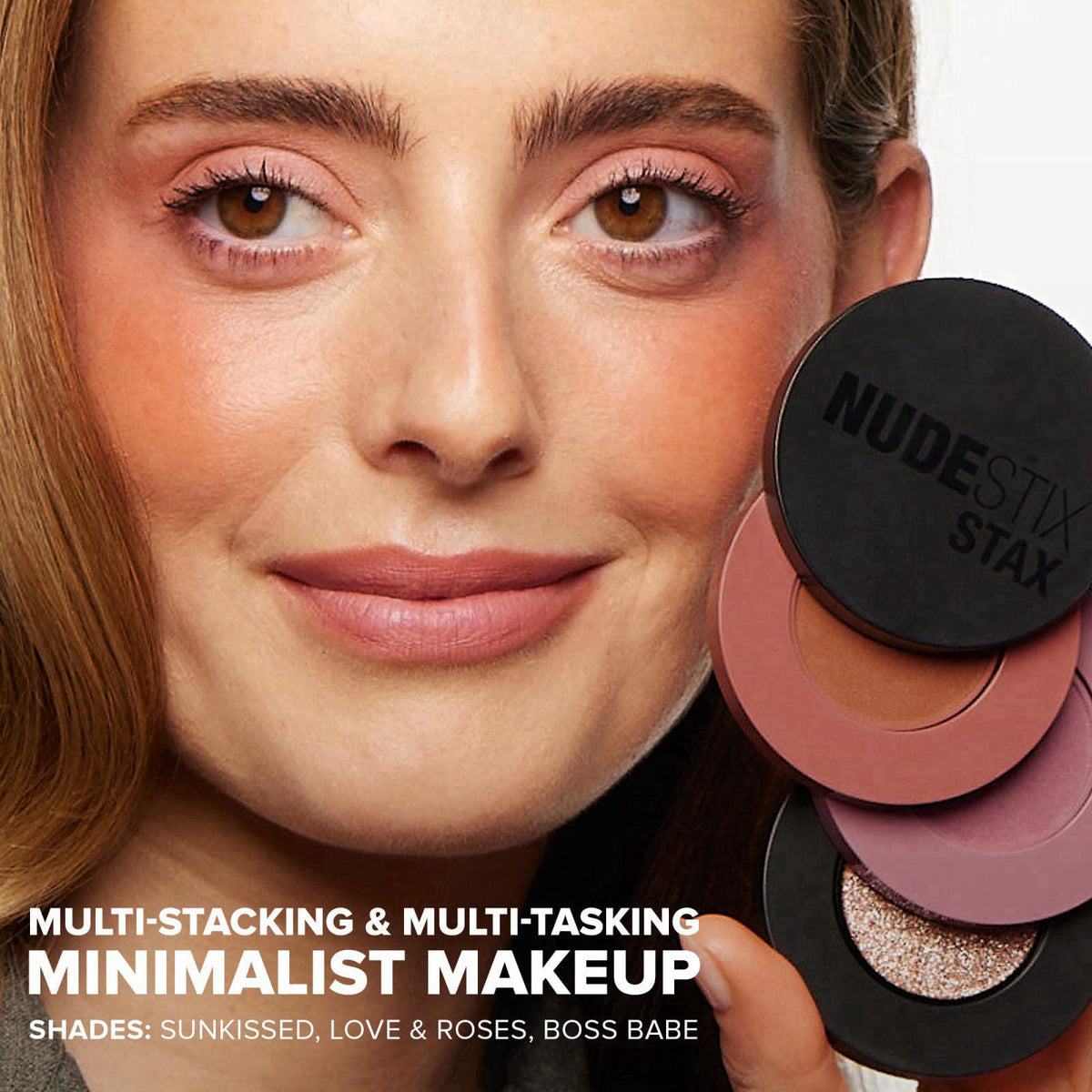 Nudestix STAX All Over Color Blush Balm – Multi-Use Cream Blush for Cheeks, Eyes & Lips with Soft Matte Finish – back vi