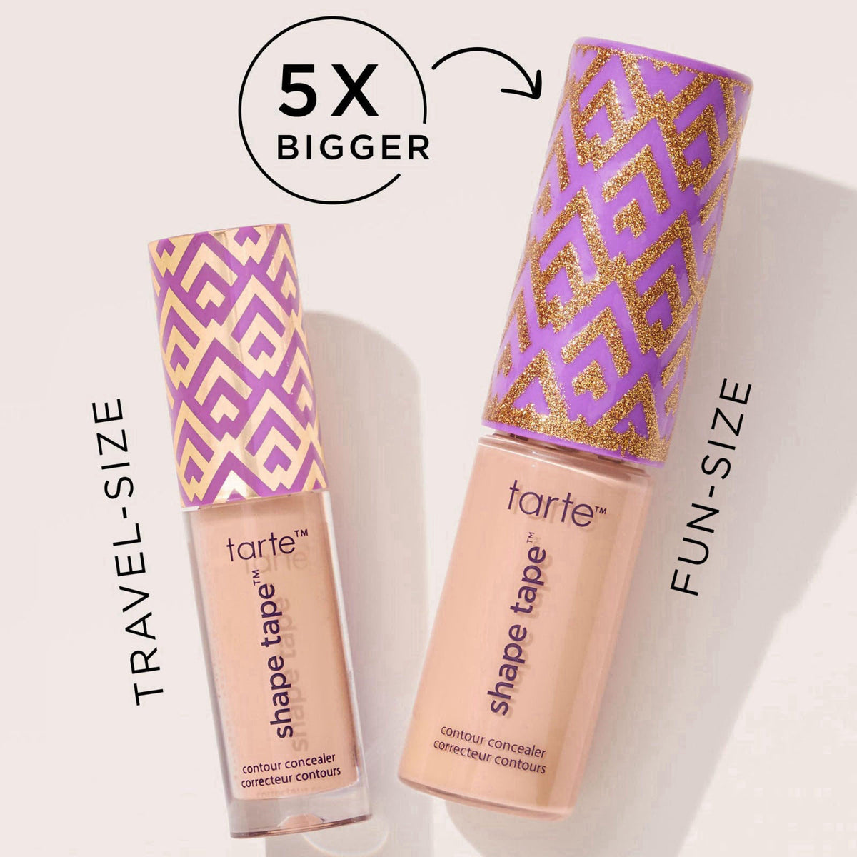 tarte shape tape best-sellers set – Shape Tape Concealer, Hydrating Lip Gloss Balm & Mascara for Curl, Volume & Length, 