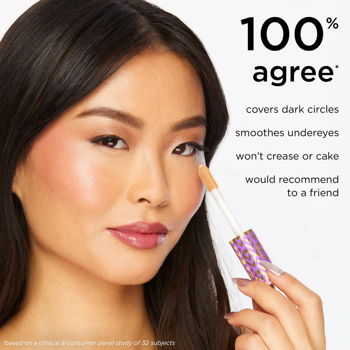 tarte shape tape best-sellers set – Shape Tape Concealer, Hydrating Lip Gloss Balm & Mascara for Curl, Volume & Length, 