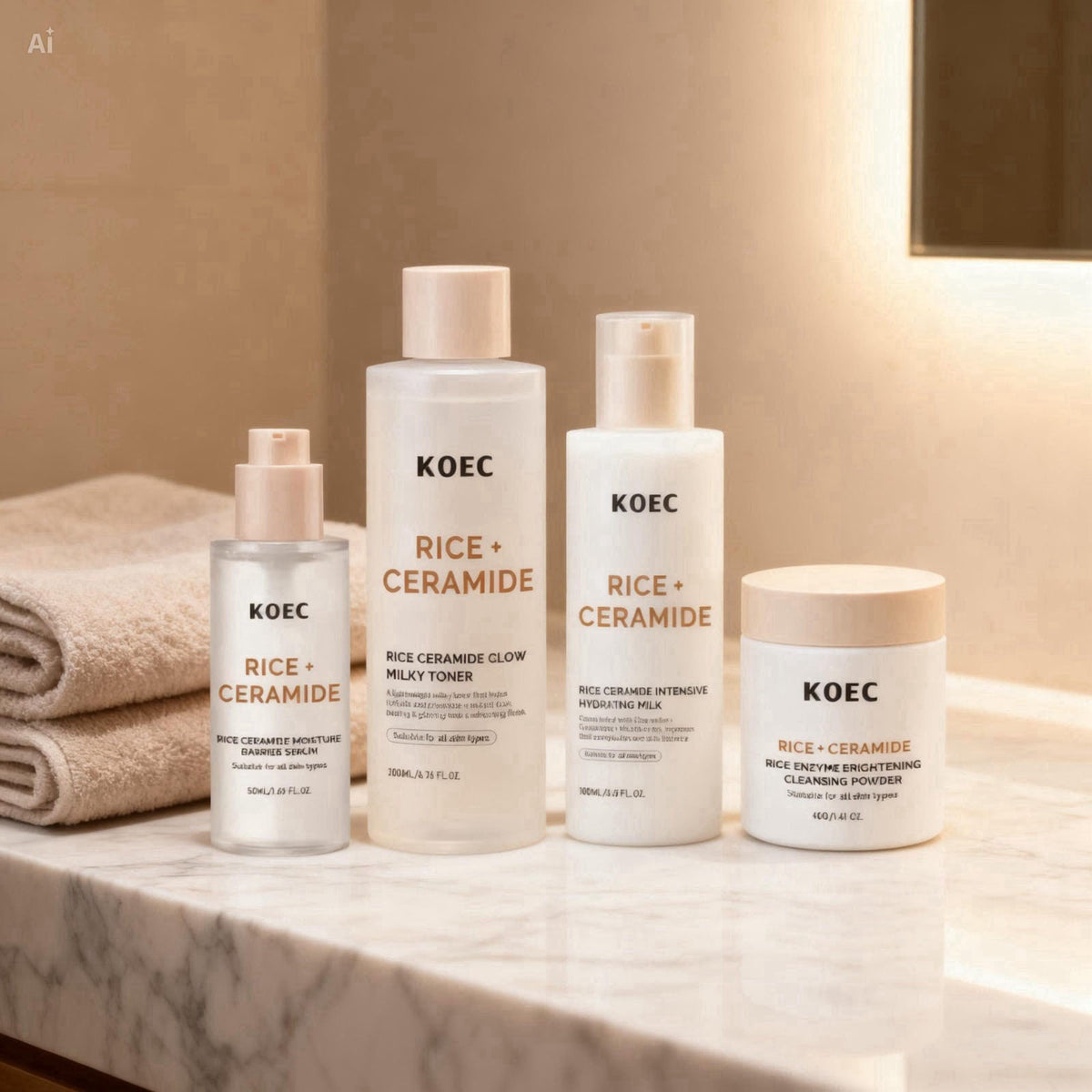 BEAUTIVANA – Facial Kits on display
