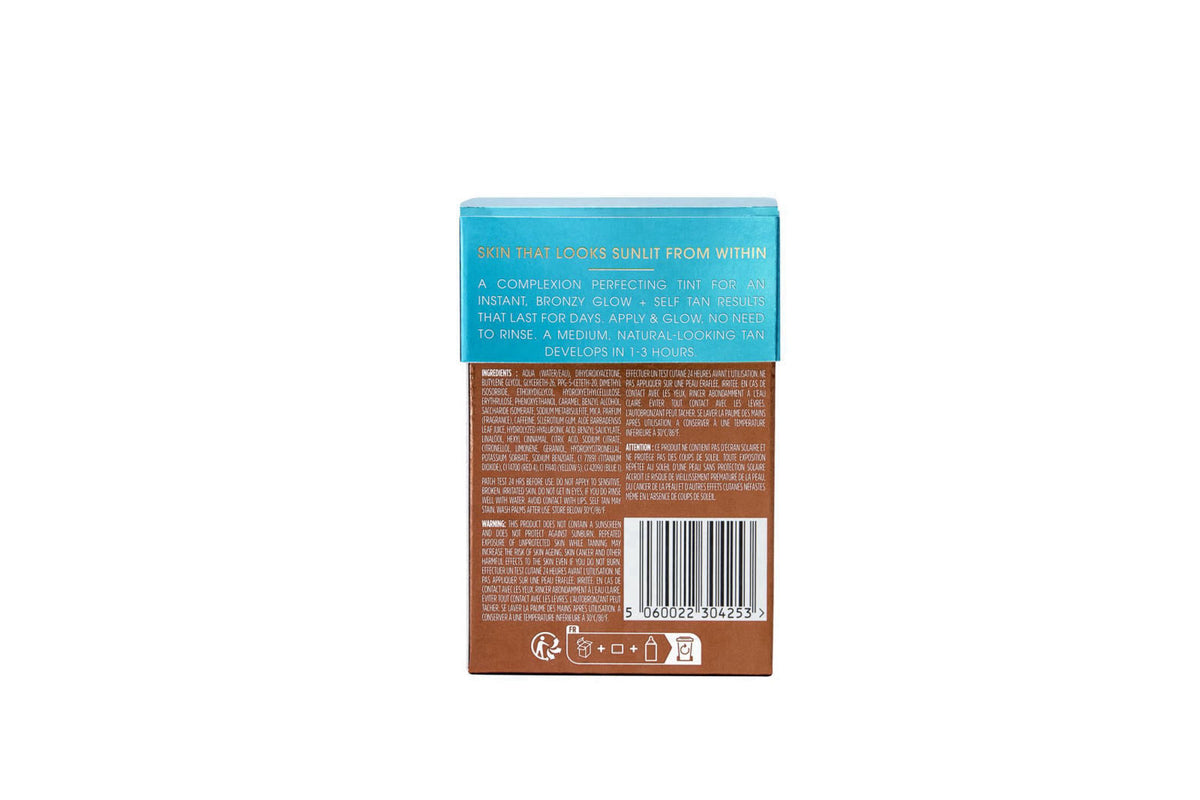 St.Tropez Sunlit Skin Bronzing Tint and Liquid Bronzer For Face & Skin, Creates A Sun-Kissed Glow with Hyaluronic acid, 