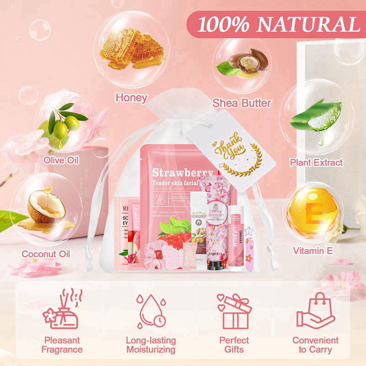 Aottom 156 PCS Bulk Gifts For Women,Spa Party Favors Supplies – packaging and label