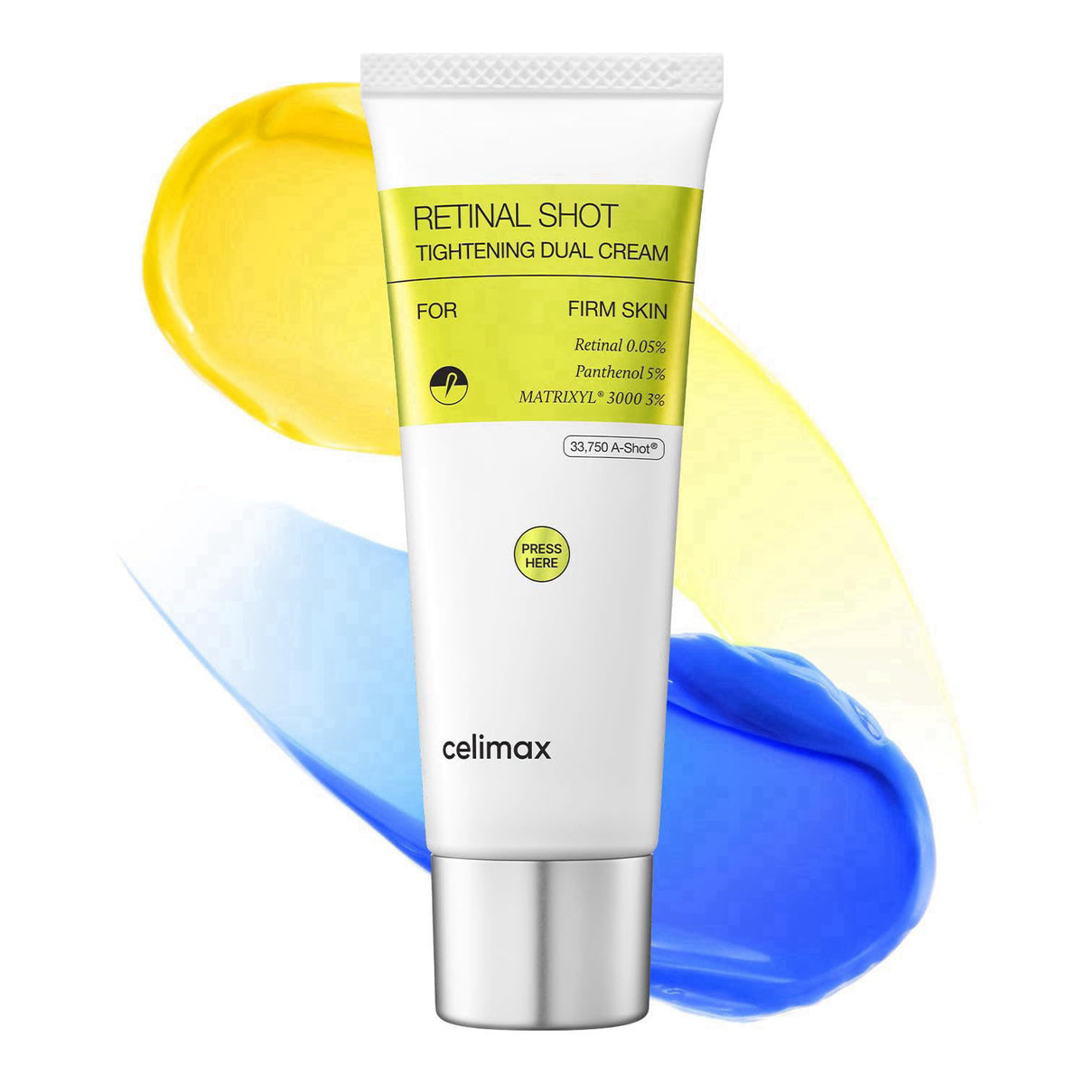 celimax The Vita-A Retinal Shot Tightening Dual Cream, 1.69 fl.oz – product photo (Night Creams)