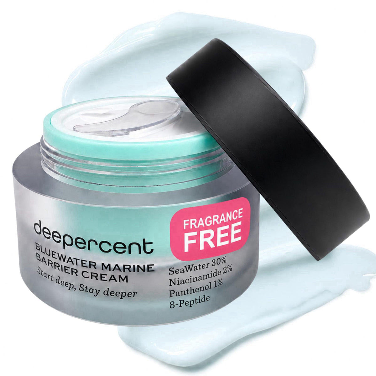 DEEPERCENT Barrier Repair Night Cream for Dry, Blemish-Prone Skin – product photo (Night Creams)
