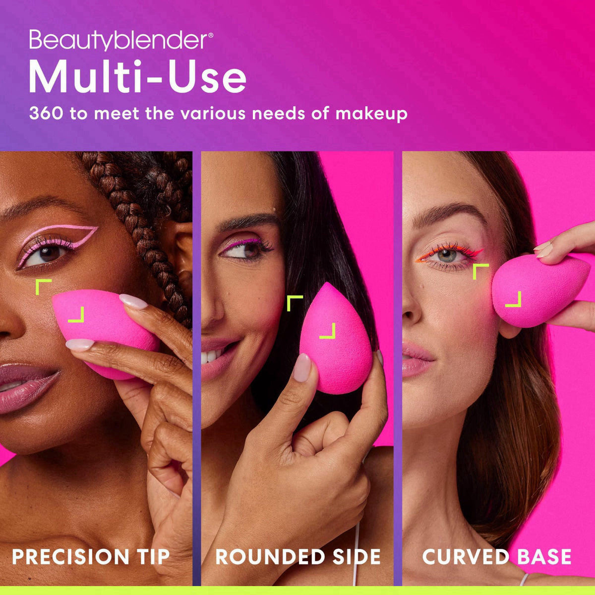 Beautyblender Original Pink + Pro Black Duo + Blendercleanser – full view