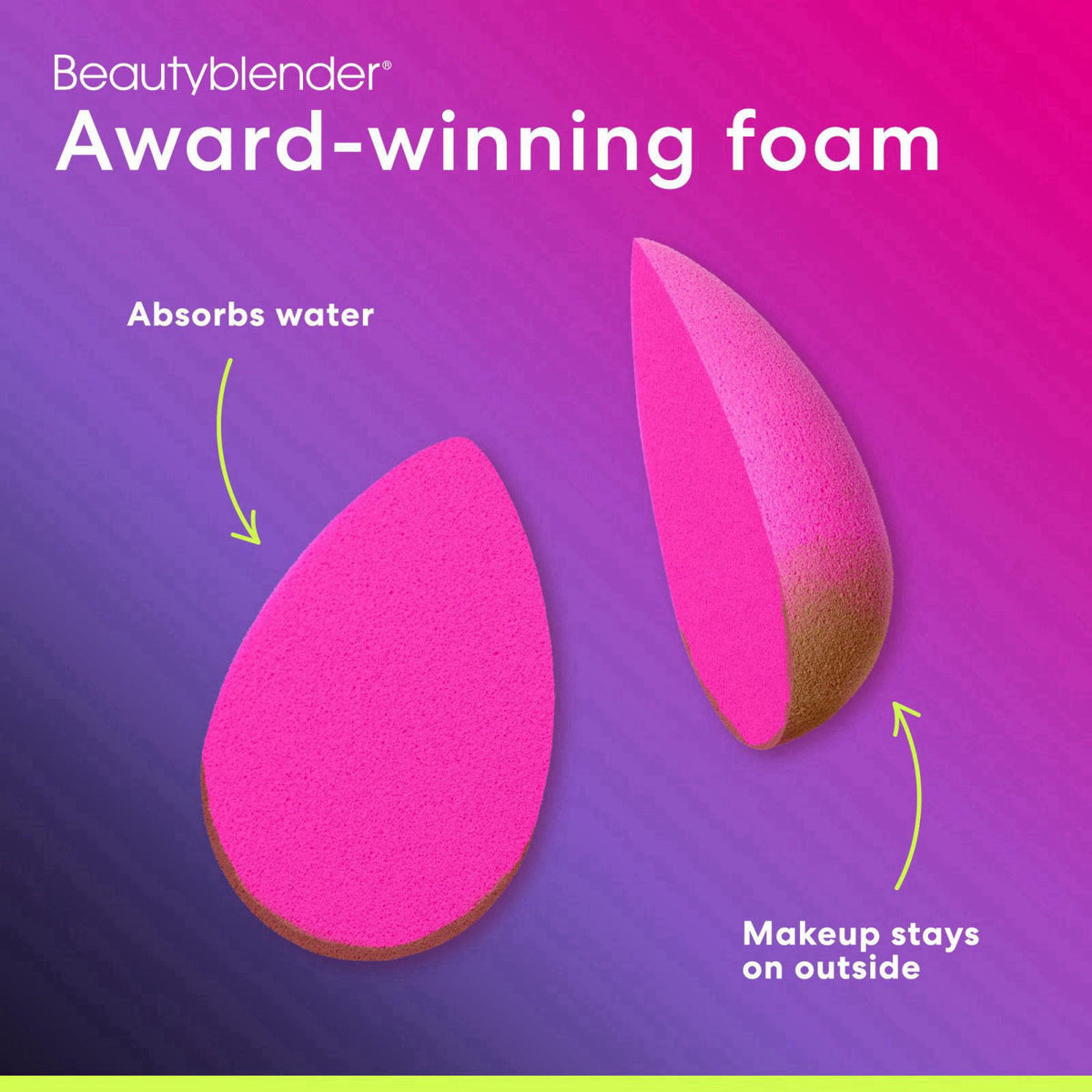 beautyblender – Blenders &amp; Sponges on display