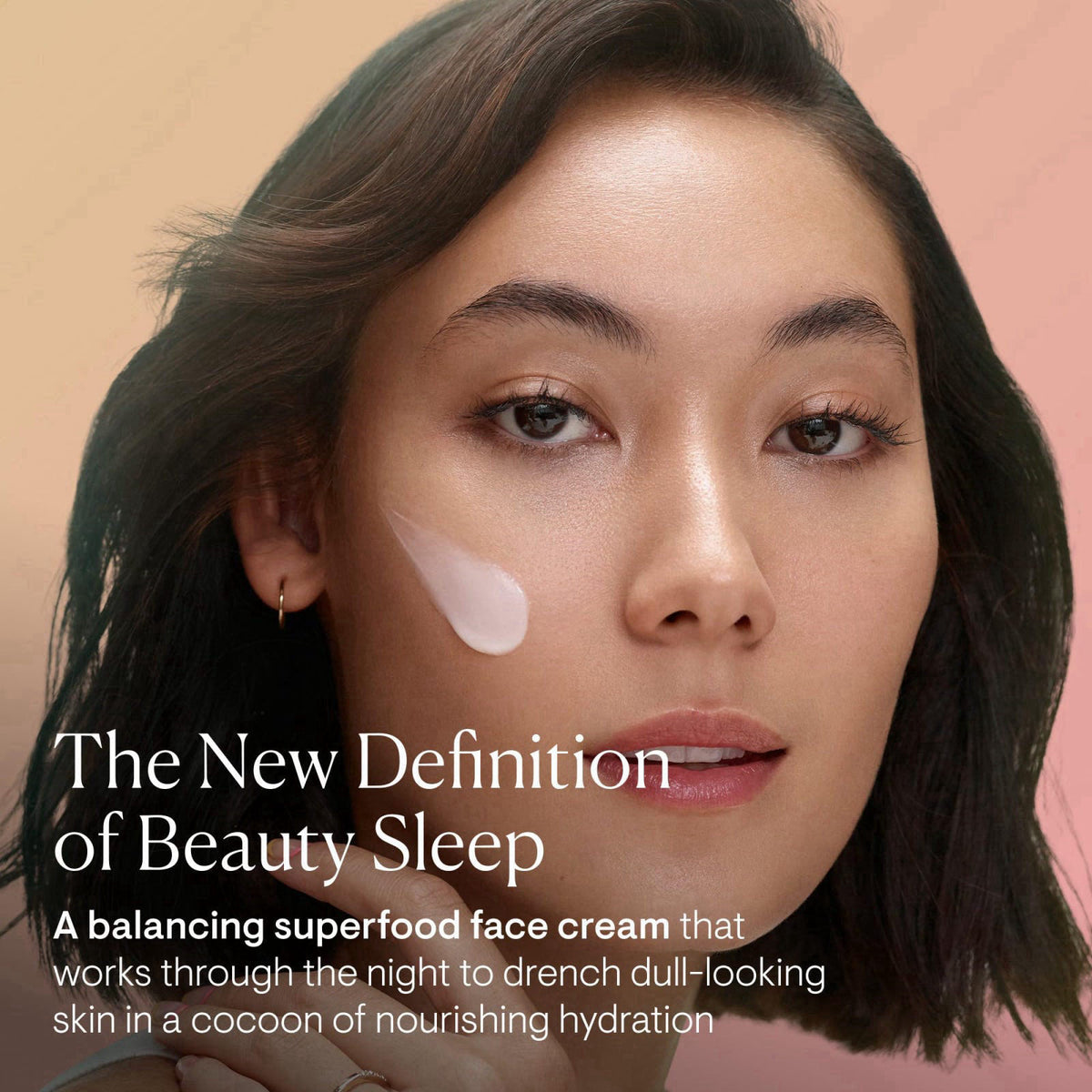 ELEMIS Superfood Midnight Facial, Moisturizing Prebiotic Face Cream – close-up detail